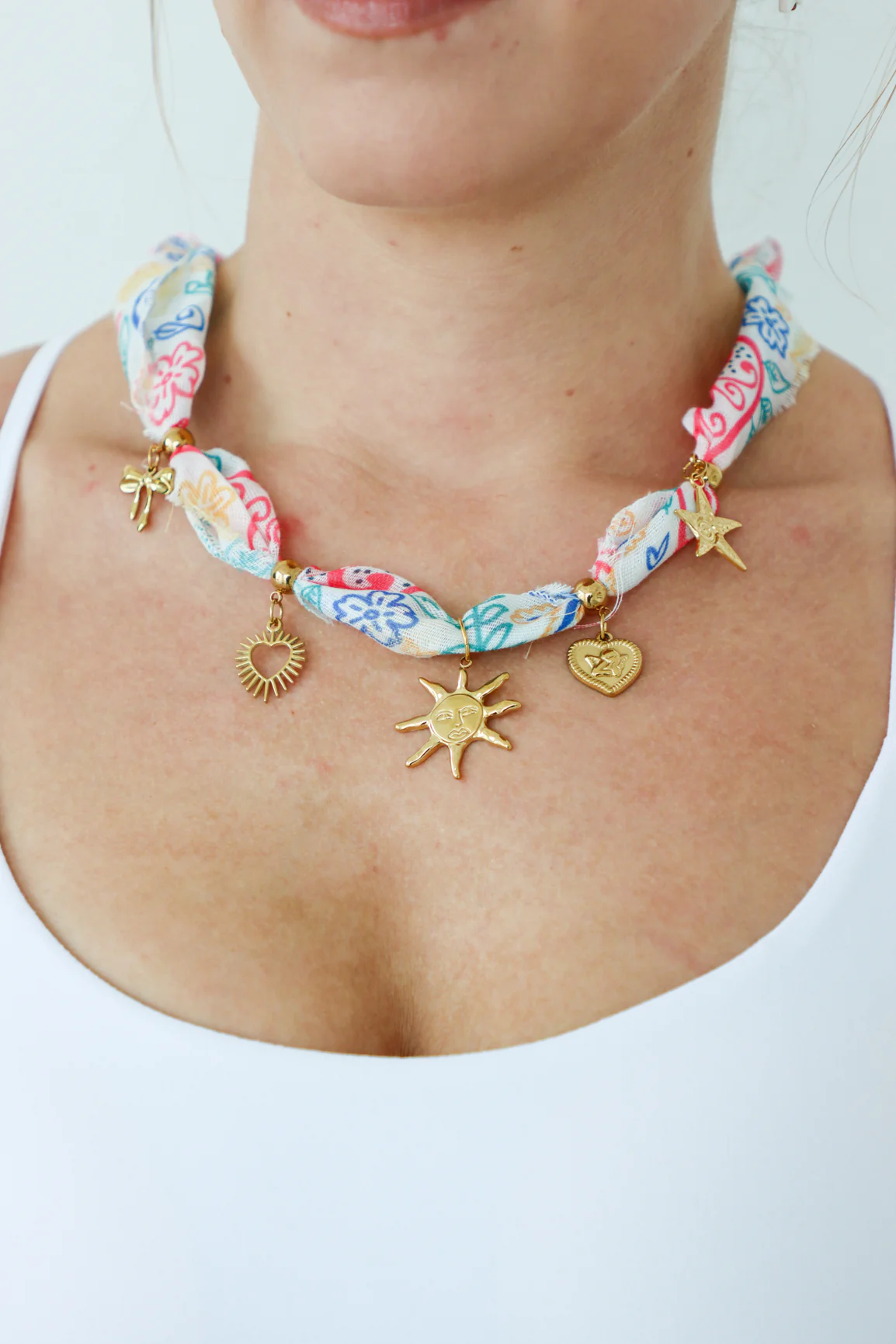 Bandana Bling Necklace
