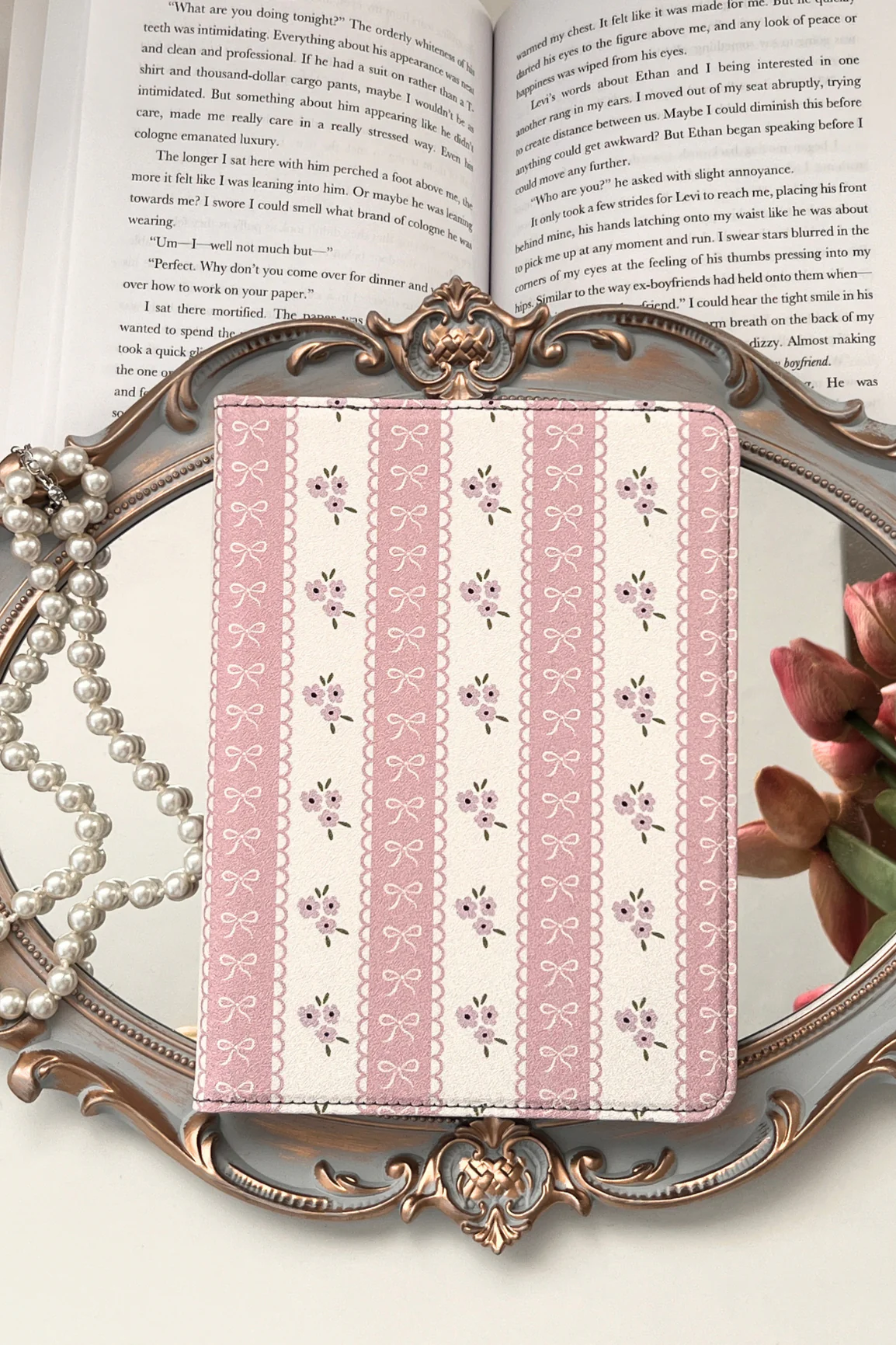 Blush Blossom Kindle Case - Image 6