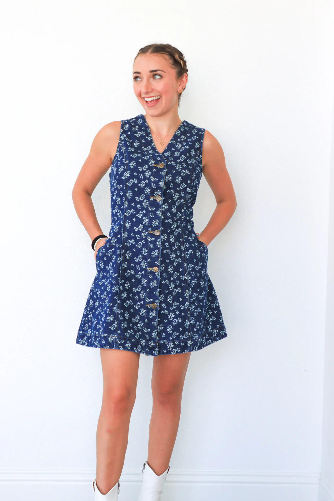 Buckle Up Dress
