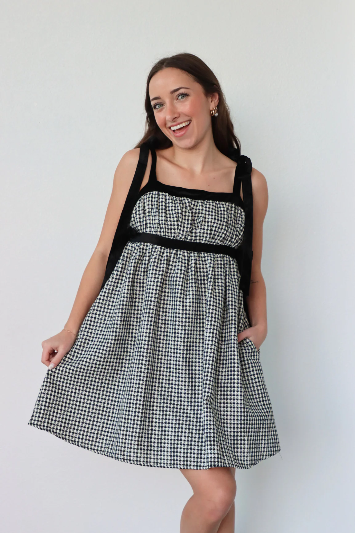 Clock Strikes Midnight Dress