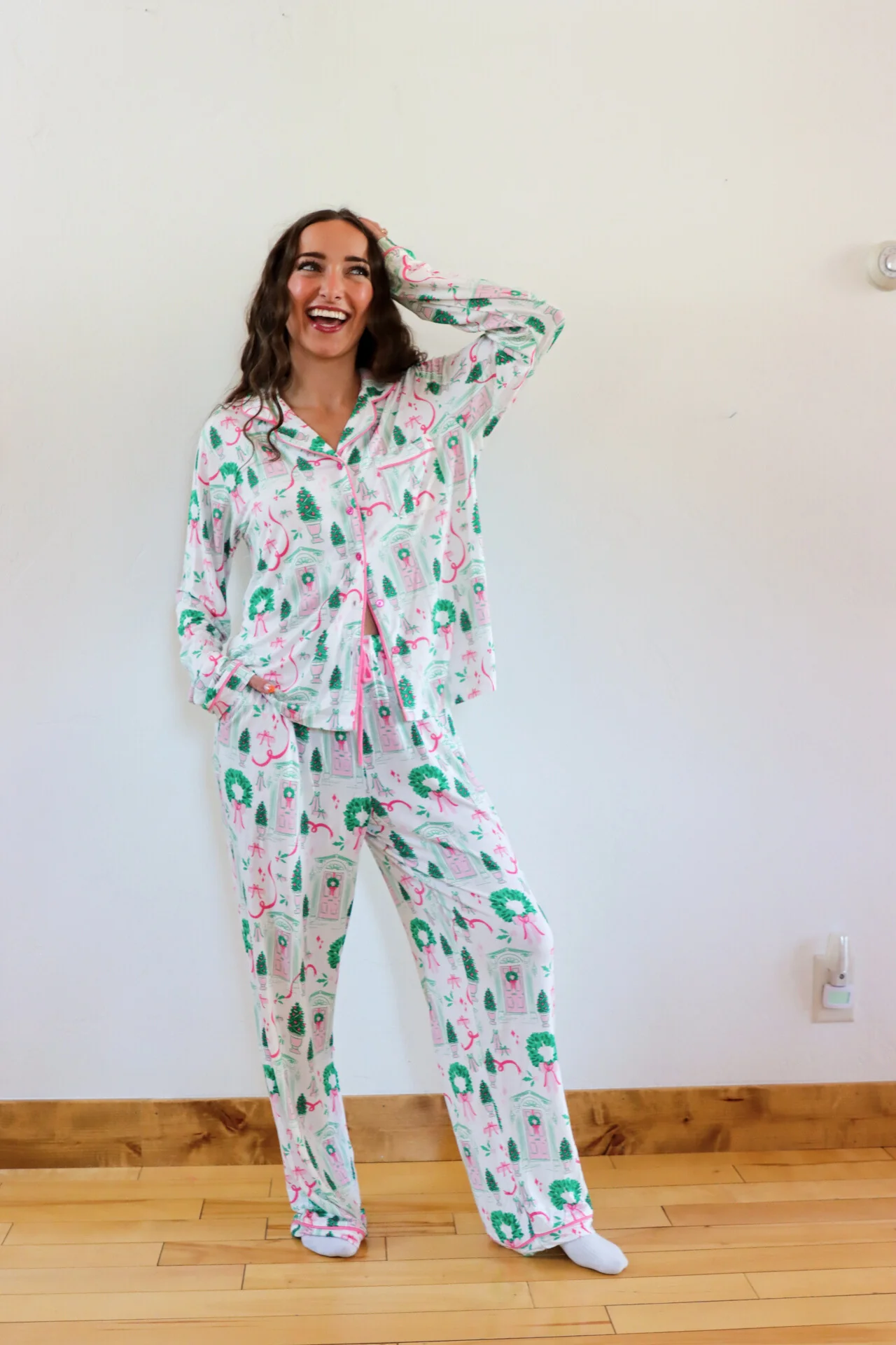 Hang The Wreath Pajama Set - Image 3
