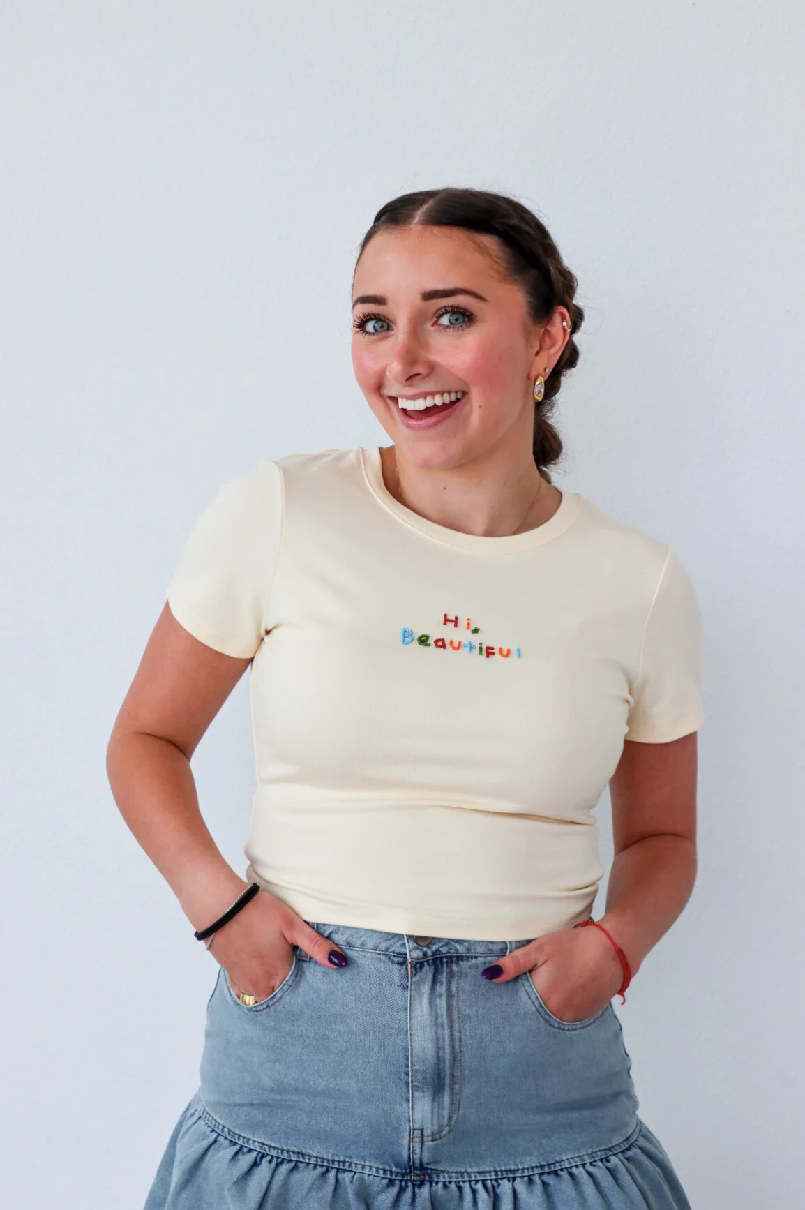 Hi Beautiful Tee