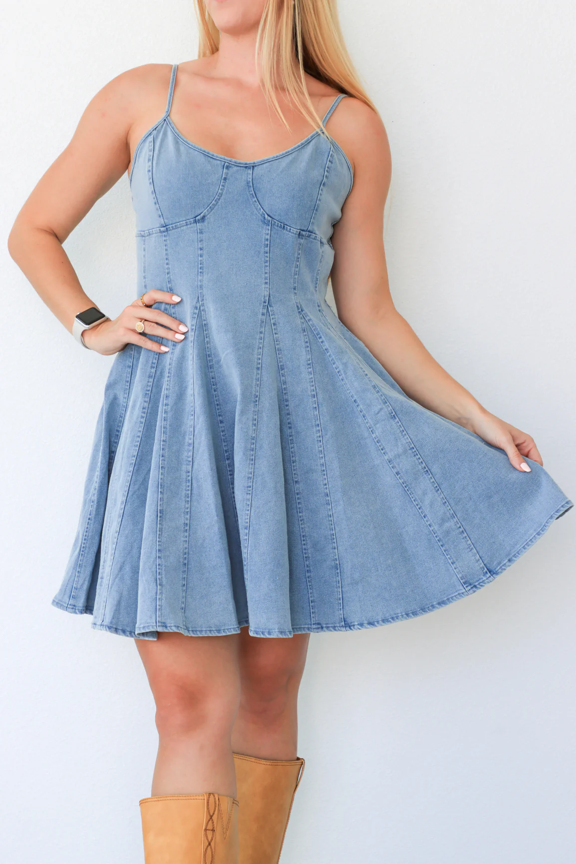 Howdy Blue Dress