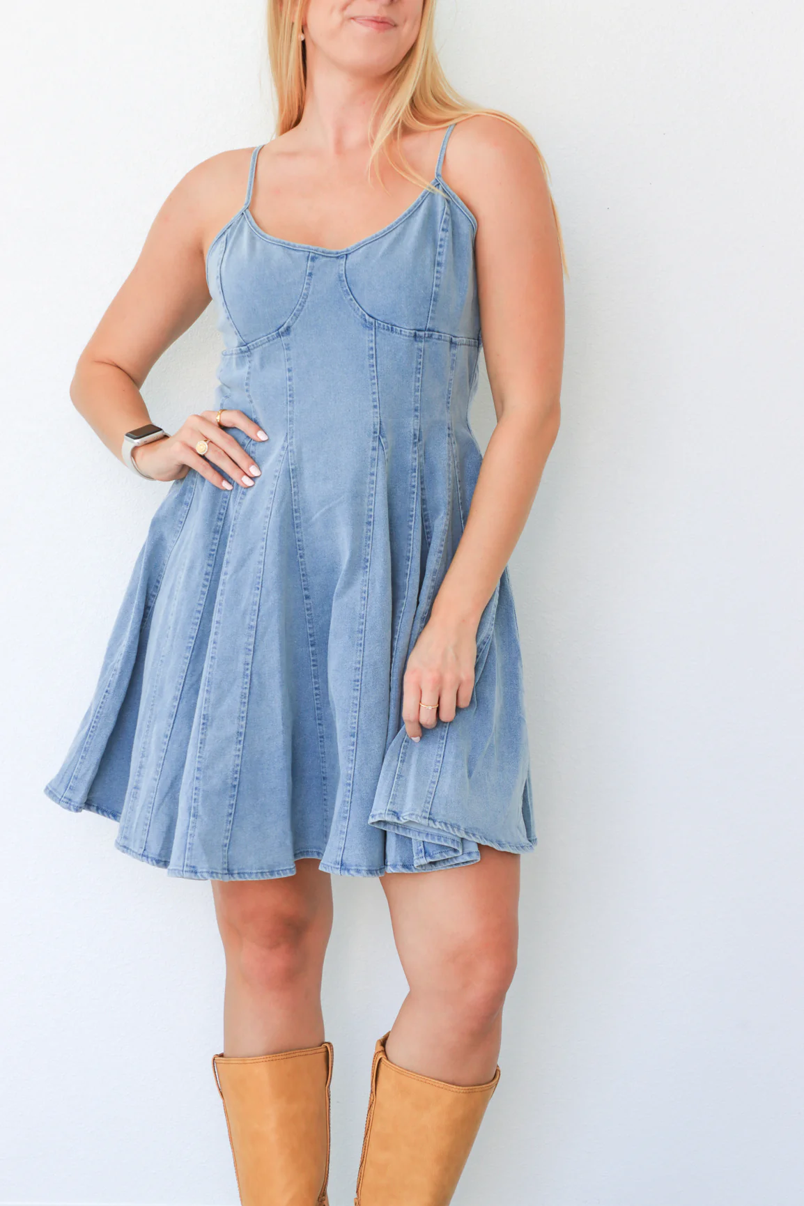 Howdy Blue Dress - Image 2
