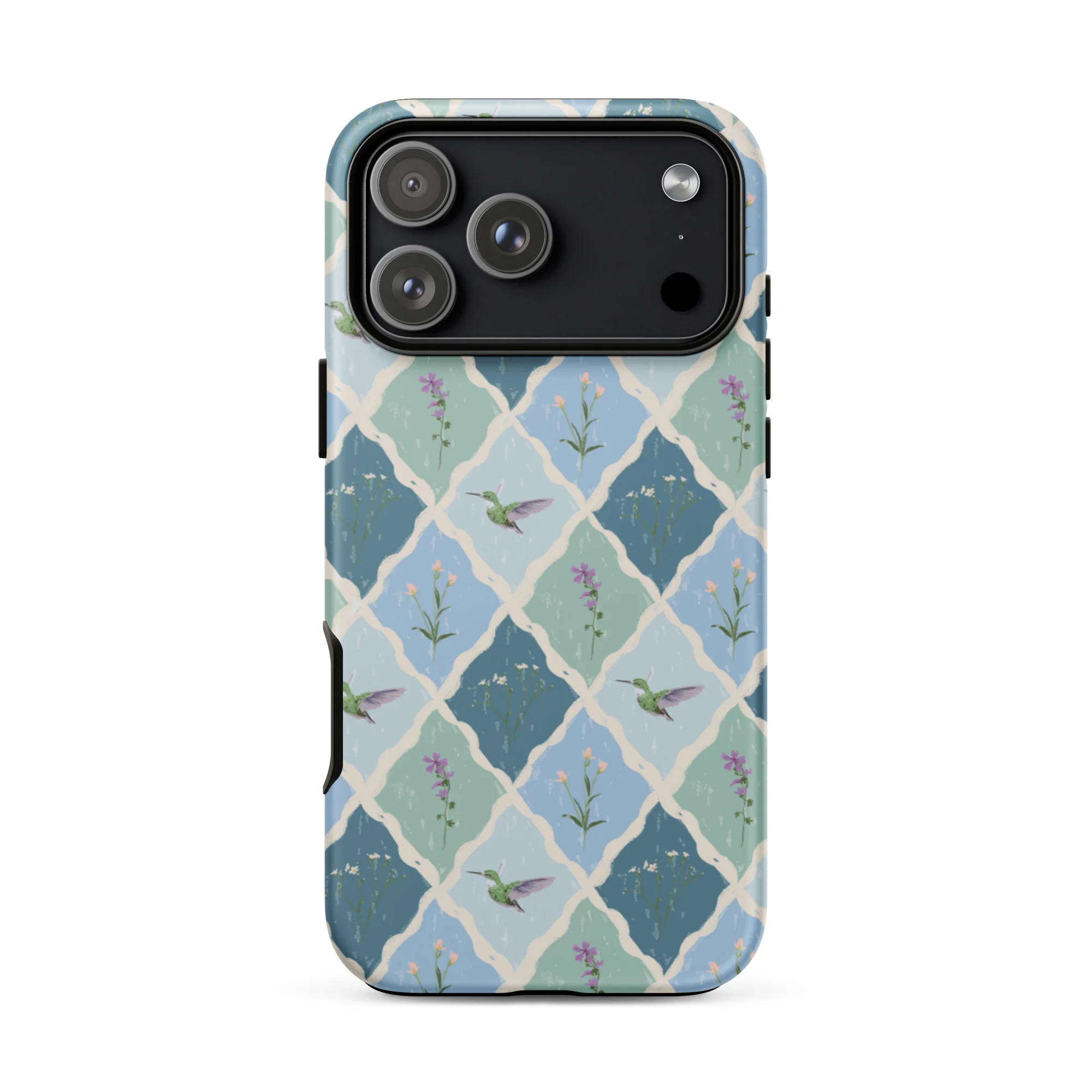 Hummingbird Haven iPhone Case - Image 4