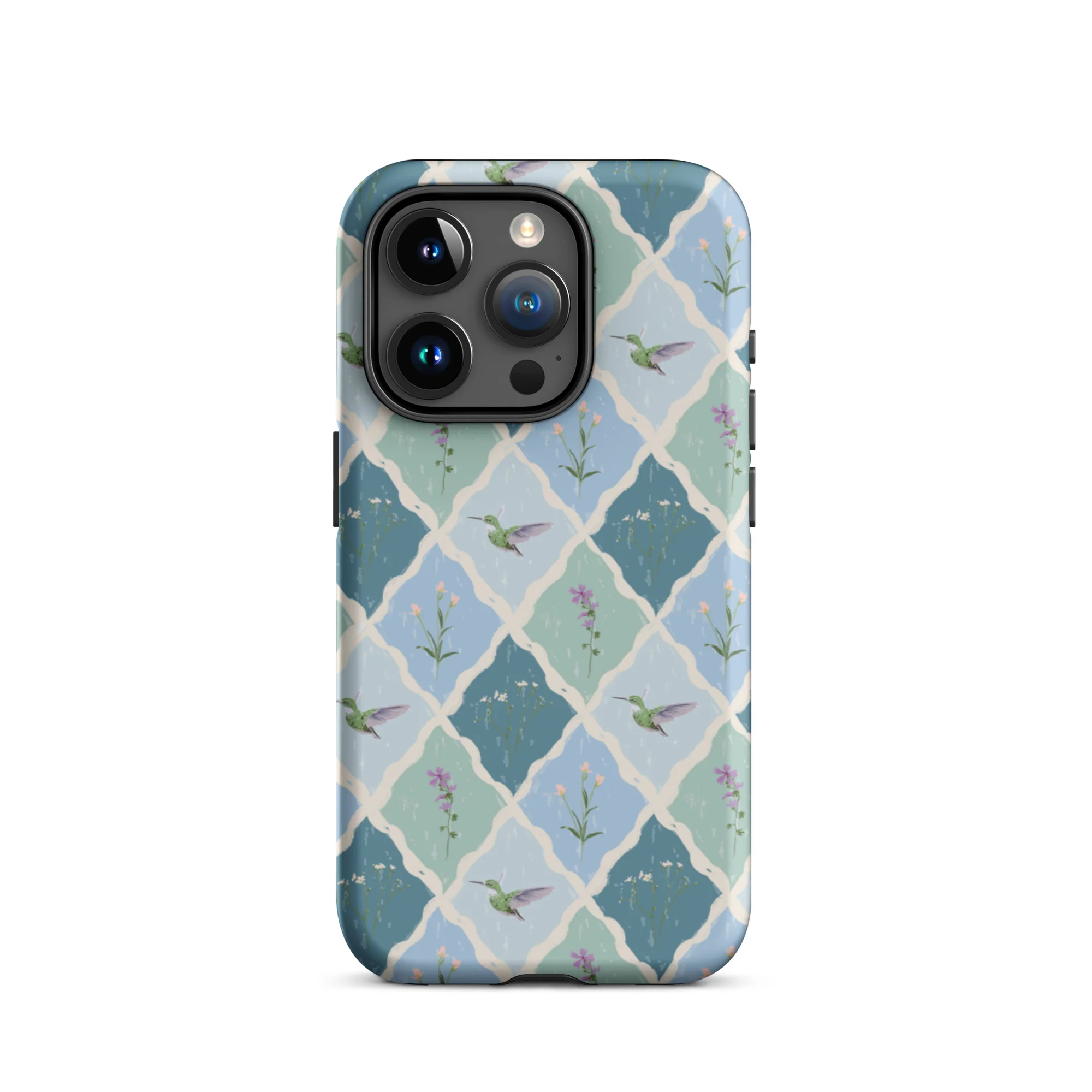 Hummingbird Haven iPhone Case - Image 40