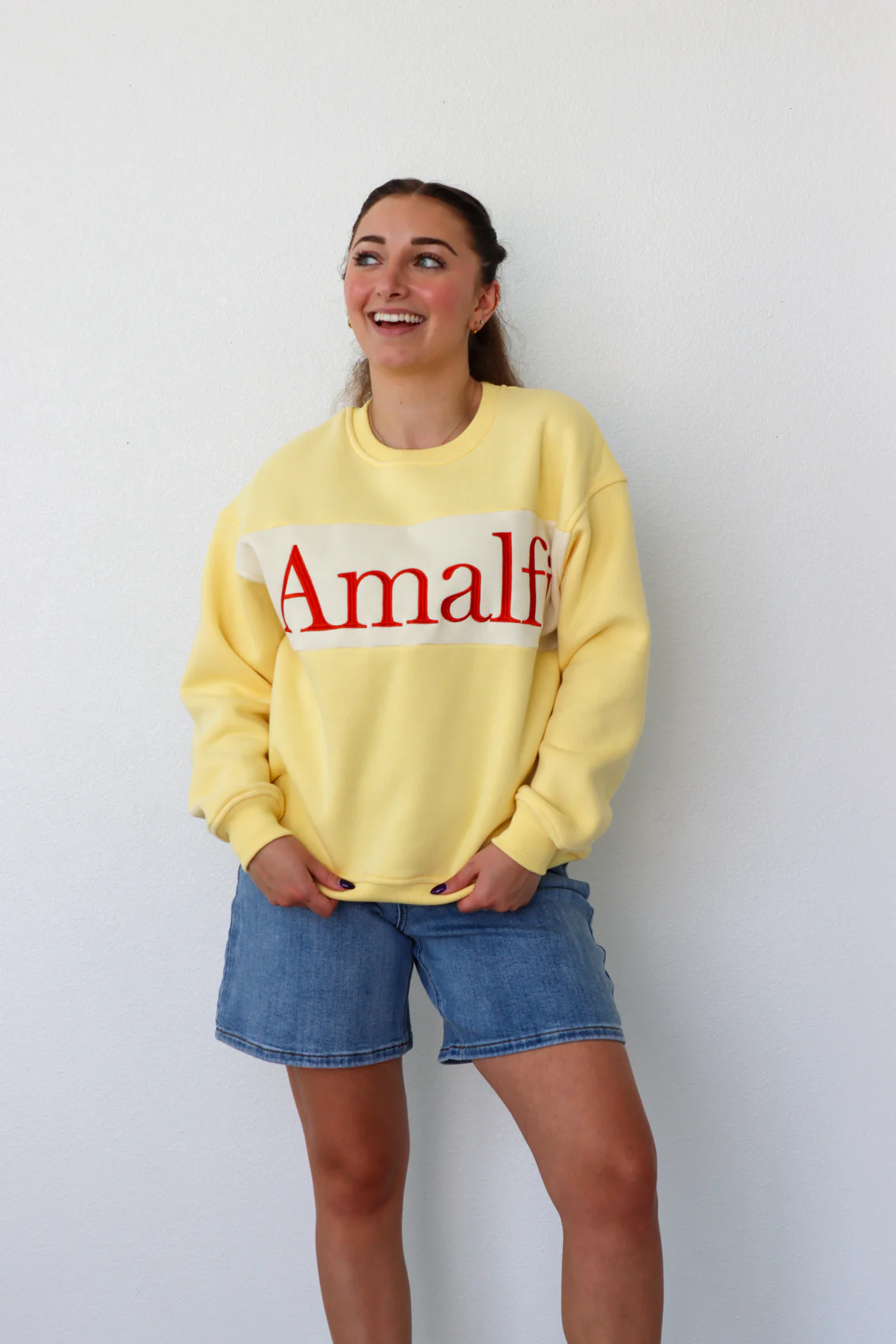 Let's Go To Amalfi Crewneck - Image 2