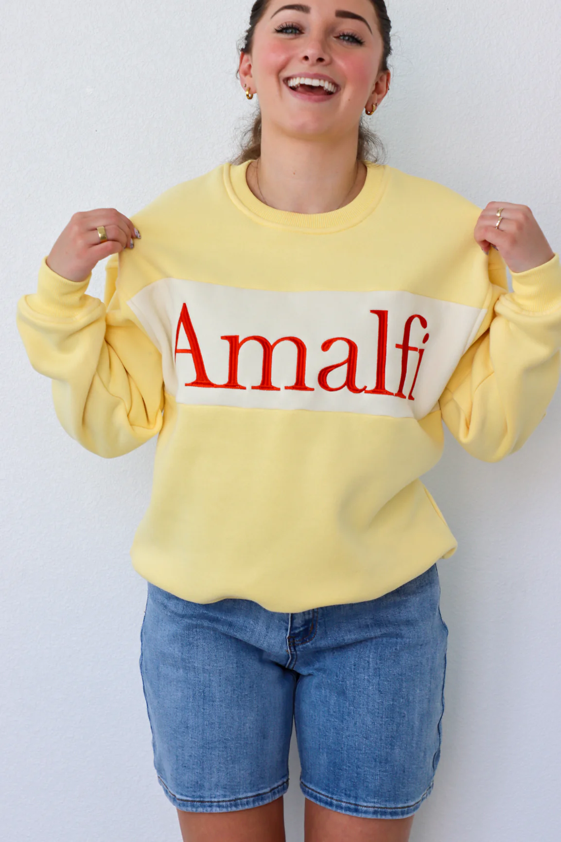 Let's Go To Amalfi Crewneck - Image 3