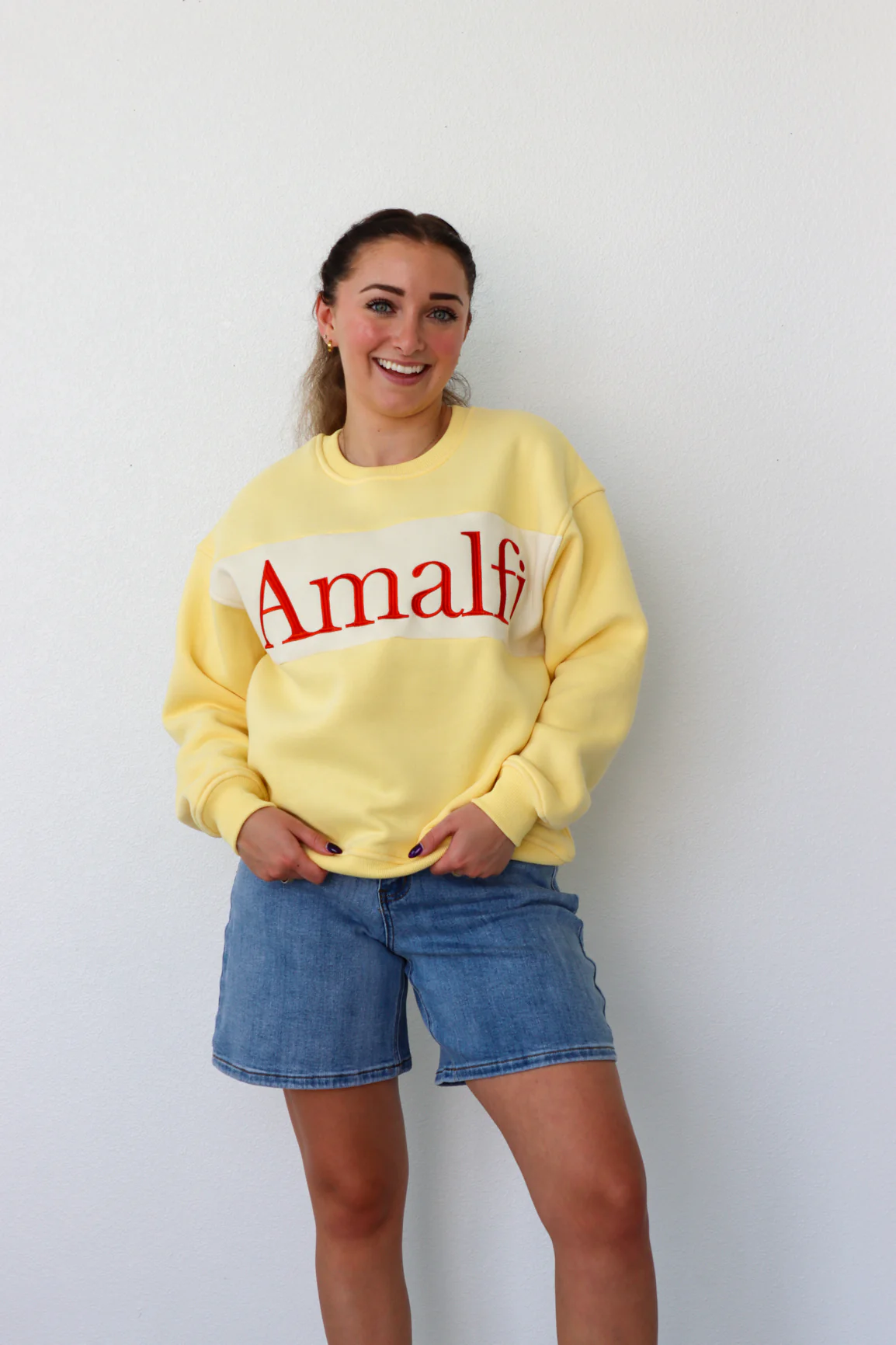 Let's Go To Amalfi Crewneck - Image 4