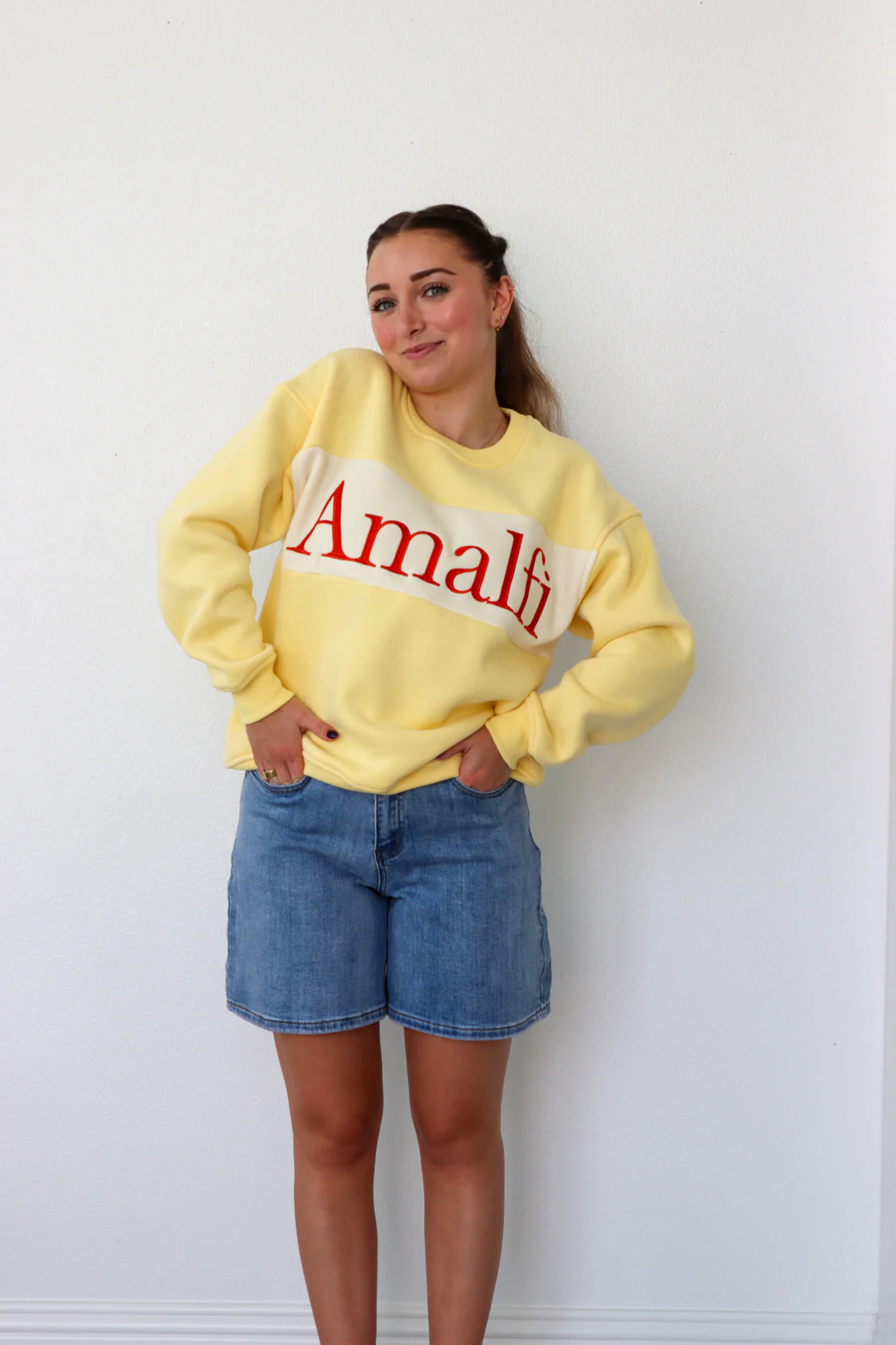 Let's Go To Amalfi Crewneck - Image 5