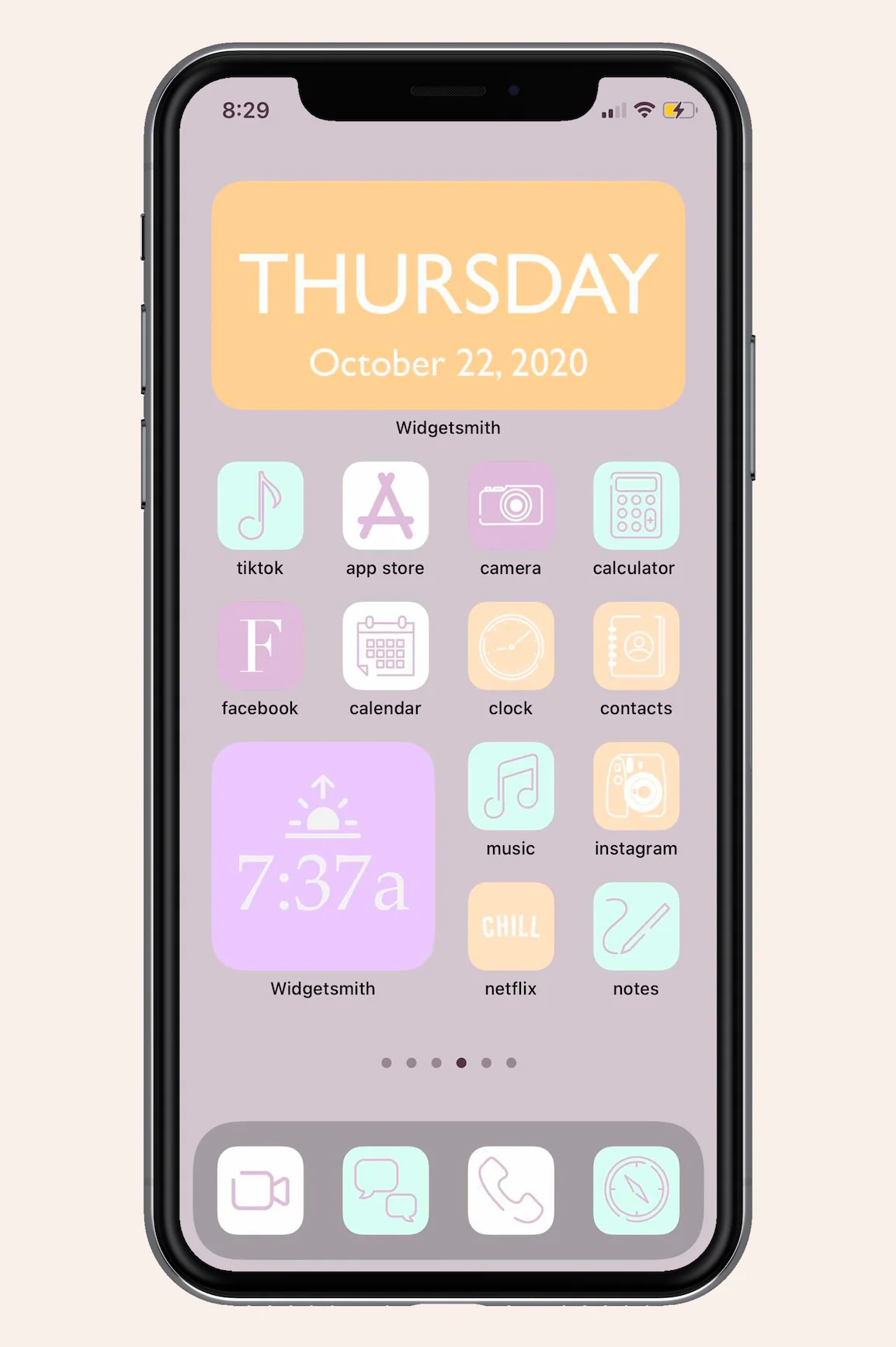 Lovely In Lilac | IOS Pack
