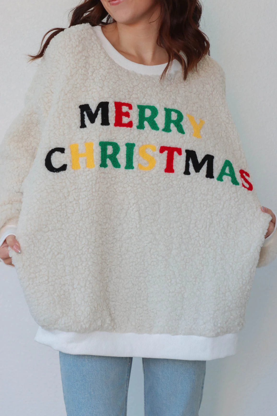 Merry Christmas Crewneck - Image 3