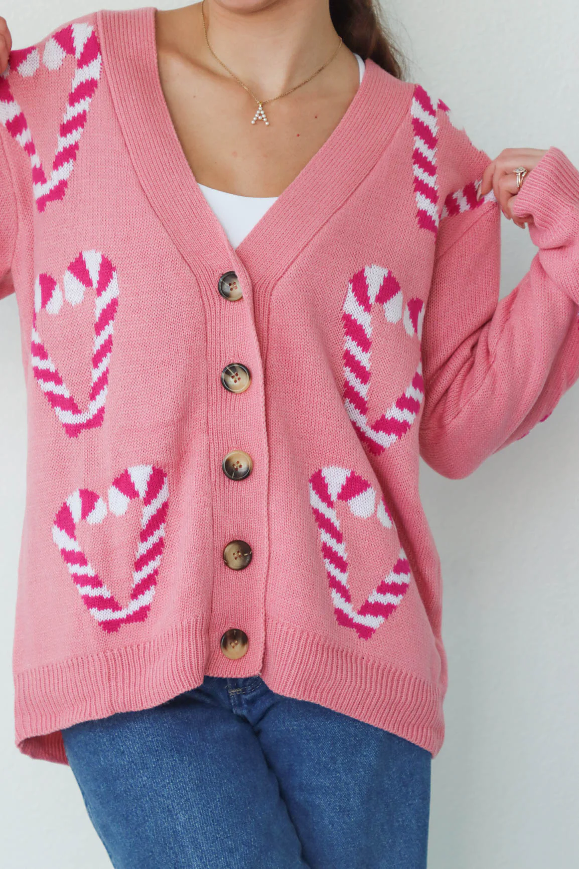 Merry In Pink Cardigan - Image 2