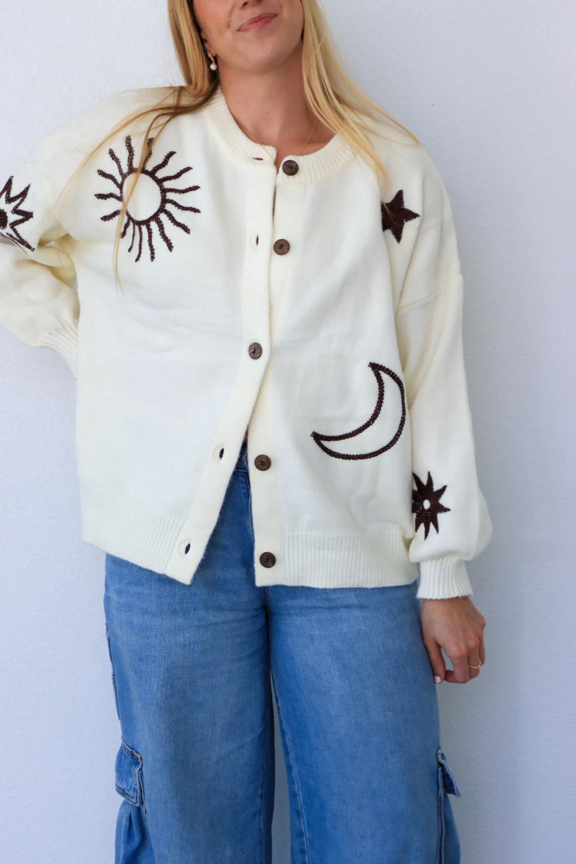 Moon & Stars Cardigan - Image 2