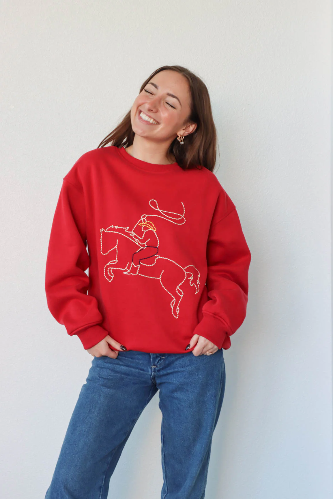 Not My First Rodeo Crewneck - Image 3