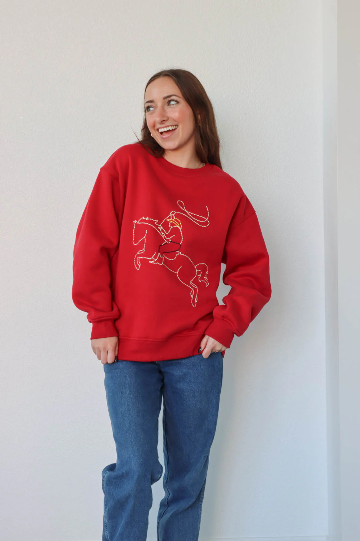 Not My First Rodeo Crewneck - Image 4