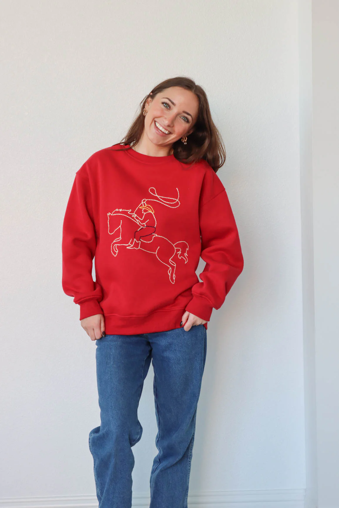Not My First Rodeo Crewneck - Image 5