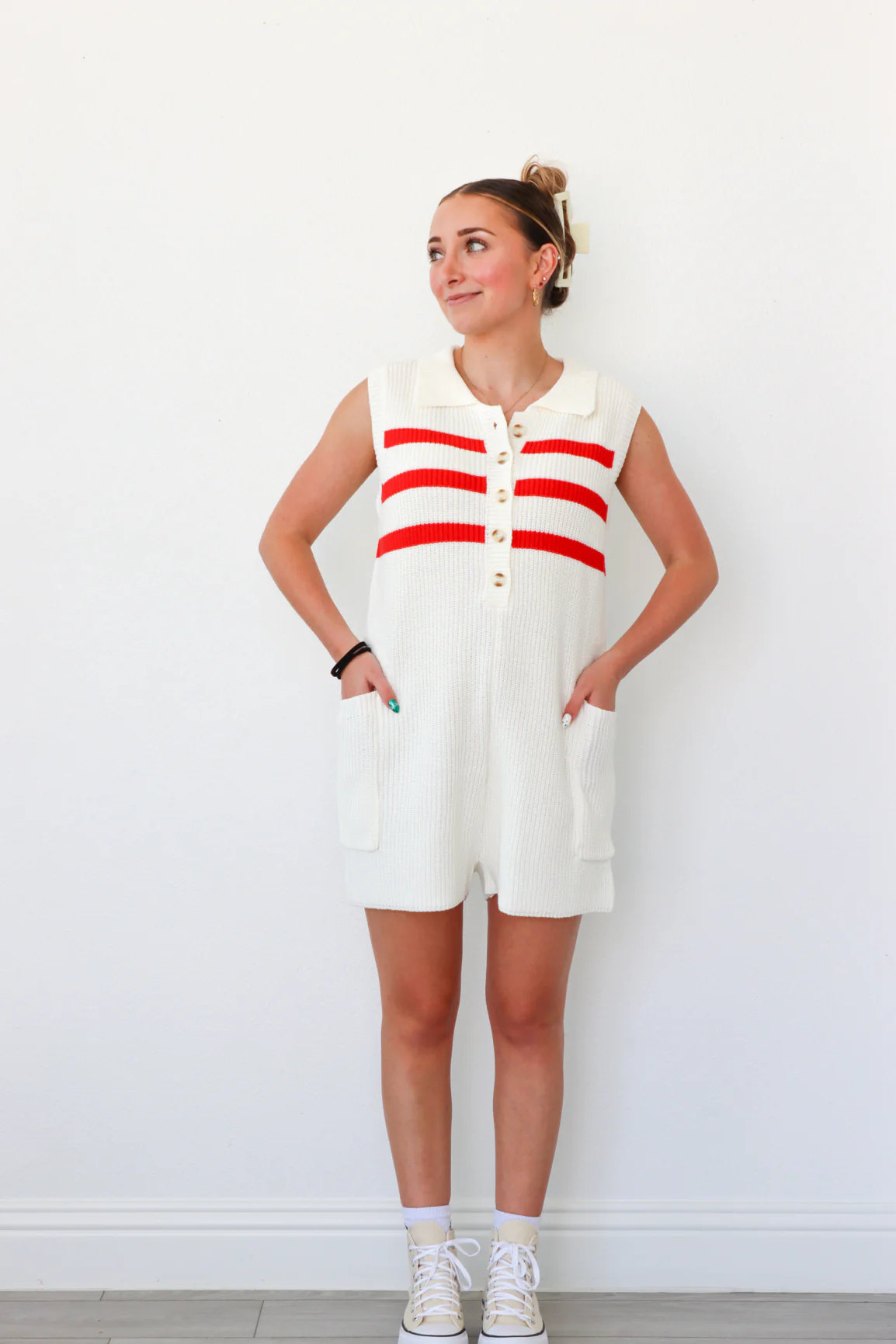 Office Crush Romper - Image 3