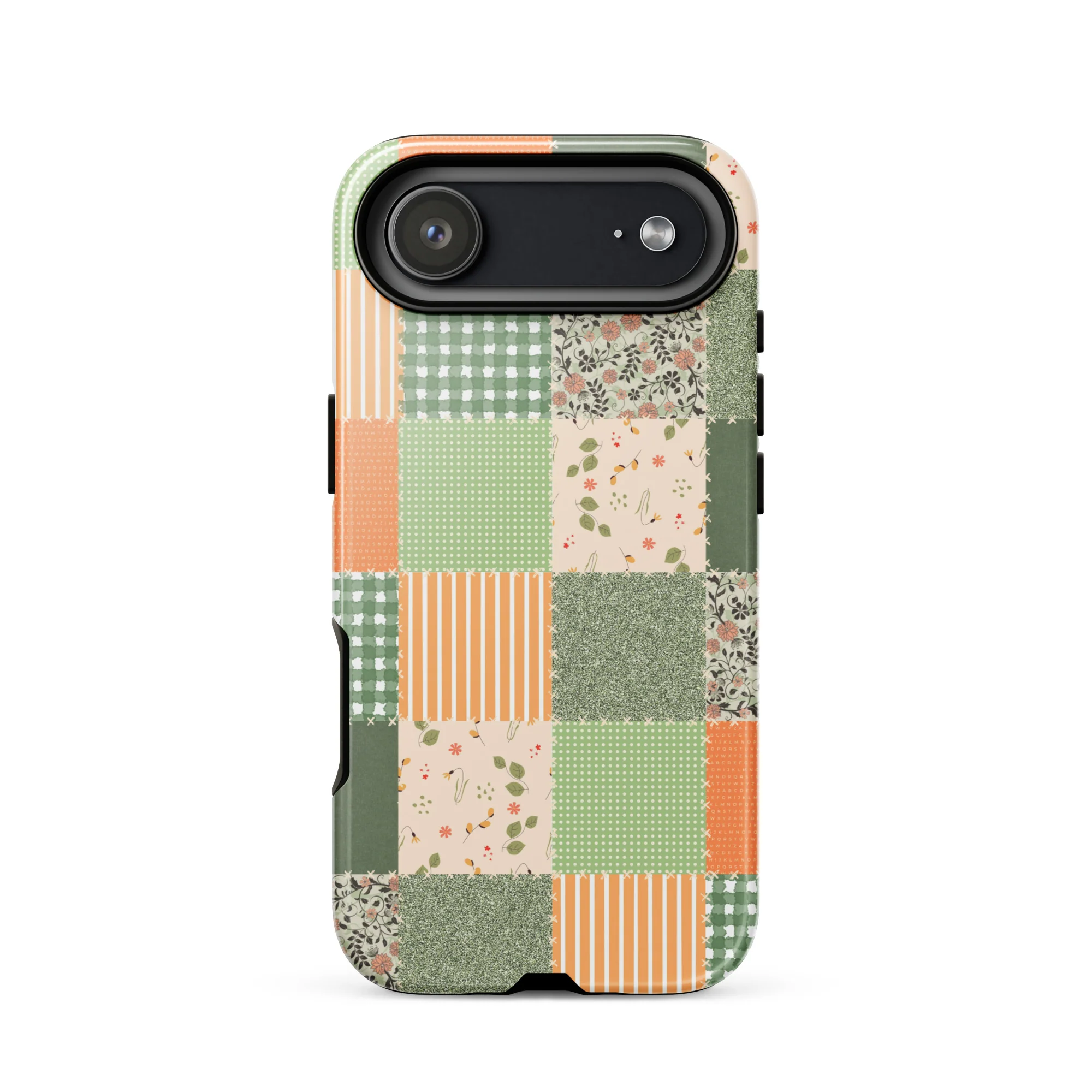 Patchwork Pages iPhone Case - Image 3