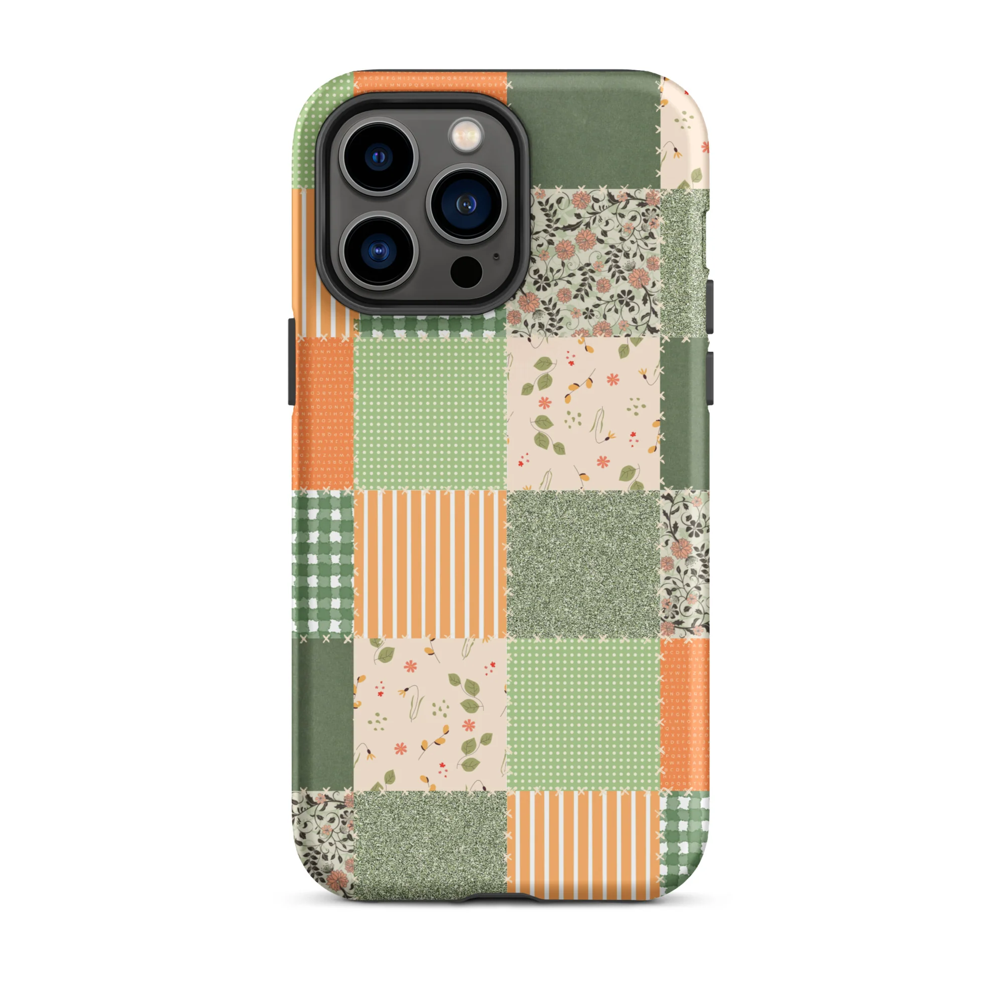 Patchwork Pages iPhone Case - Image 34