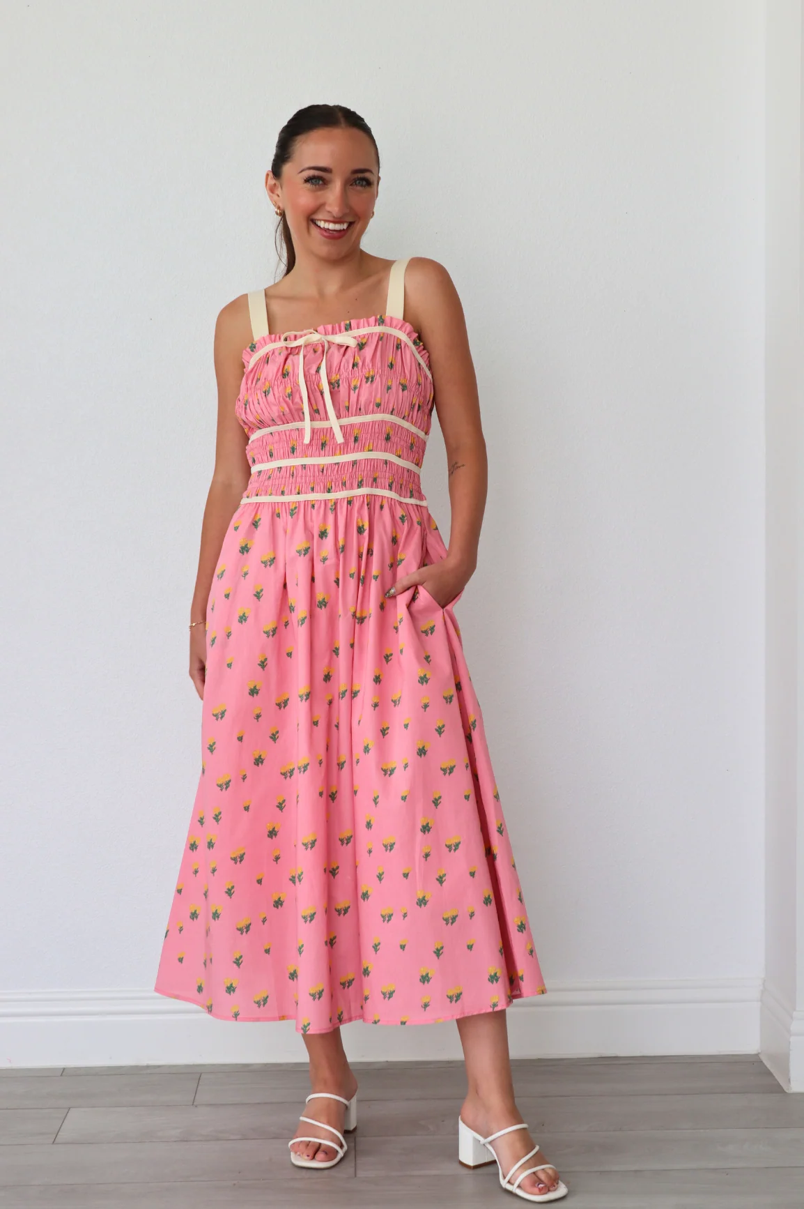 Pink Meadow Dress