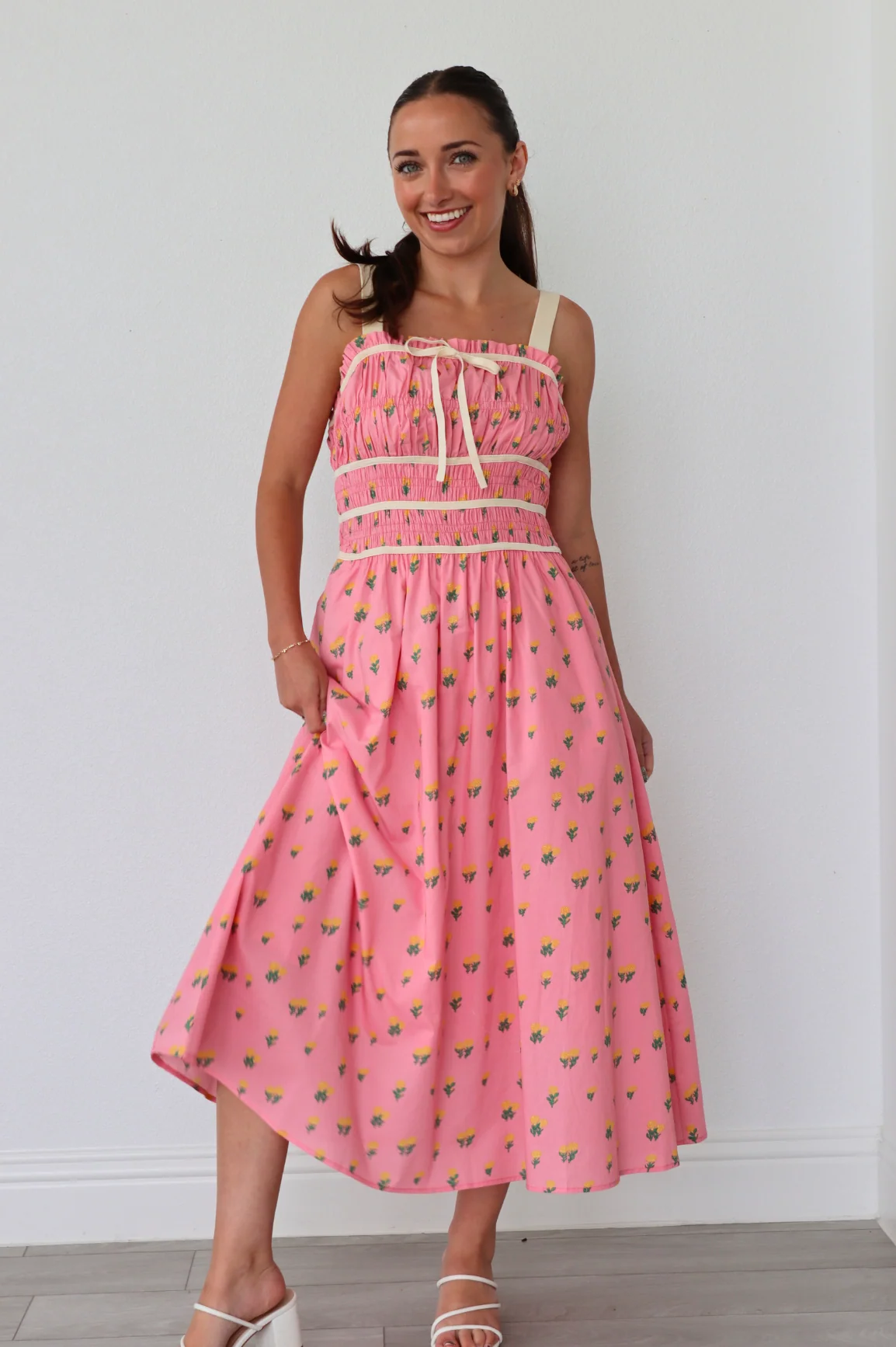 Pink Meadow Dress - Image 2