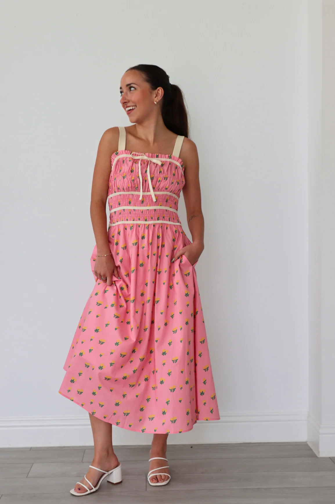 Pink Meadow Dress - Image 5