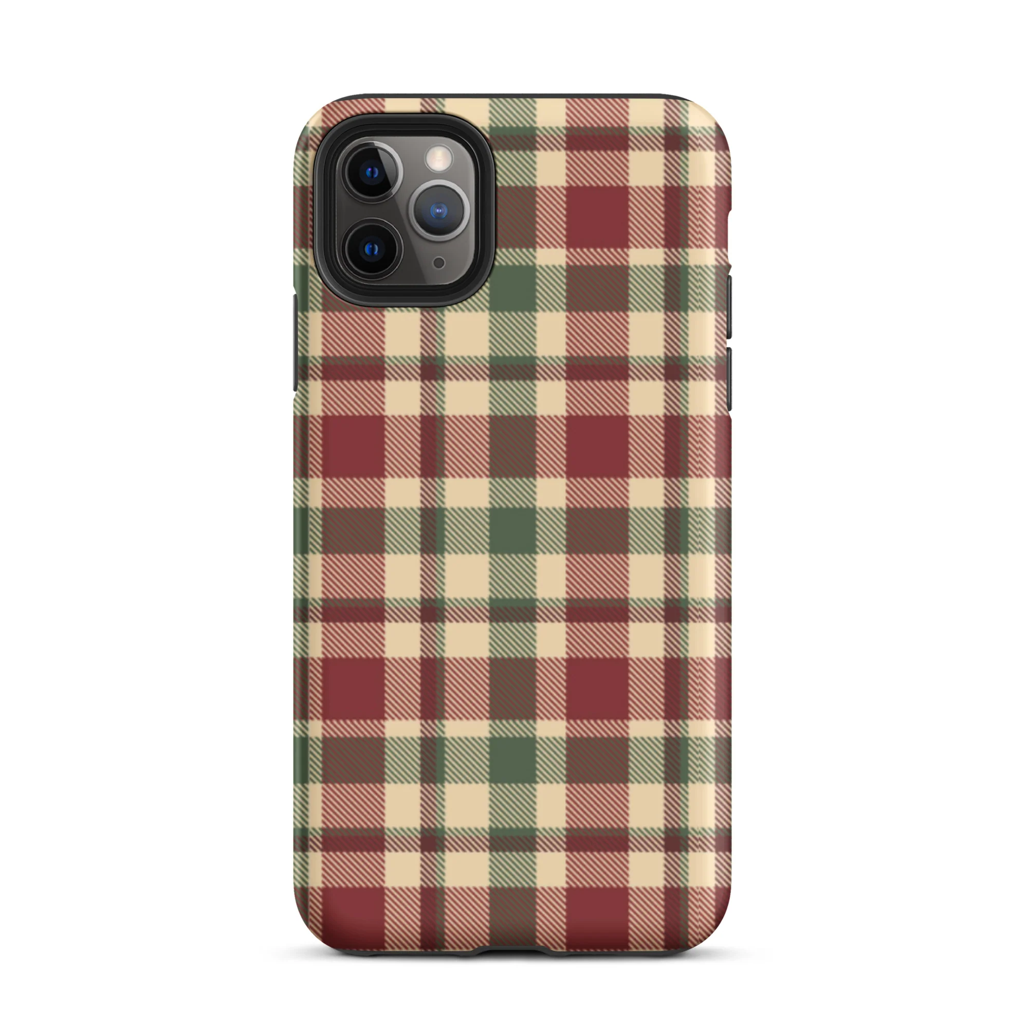 Plaid Tidings iPhone Case - Image 10