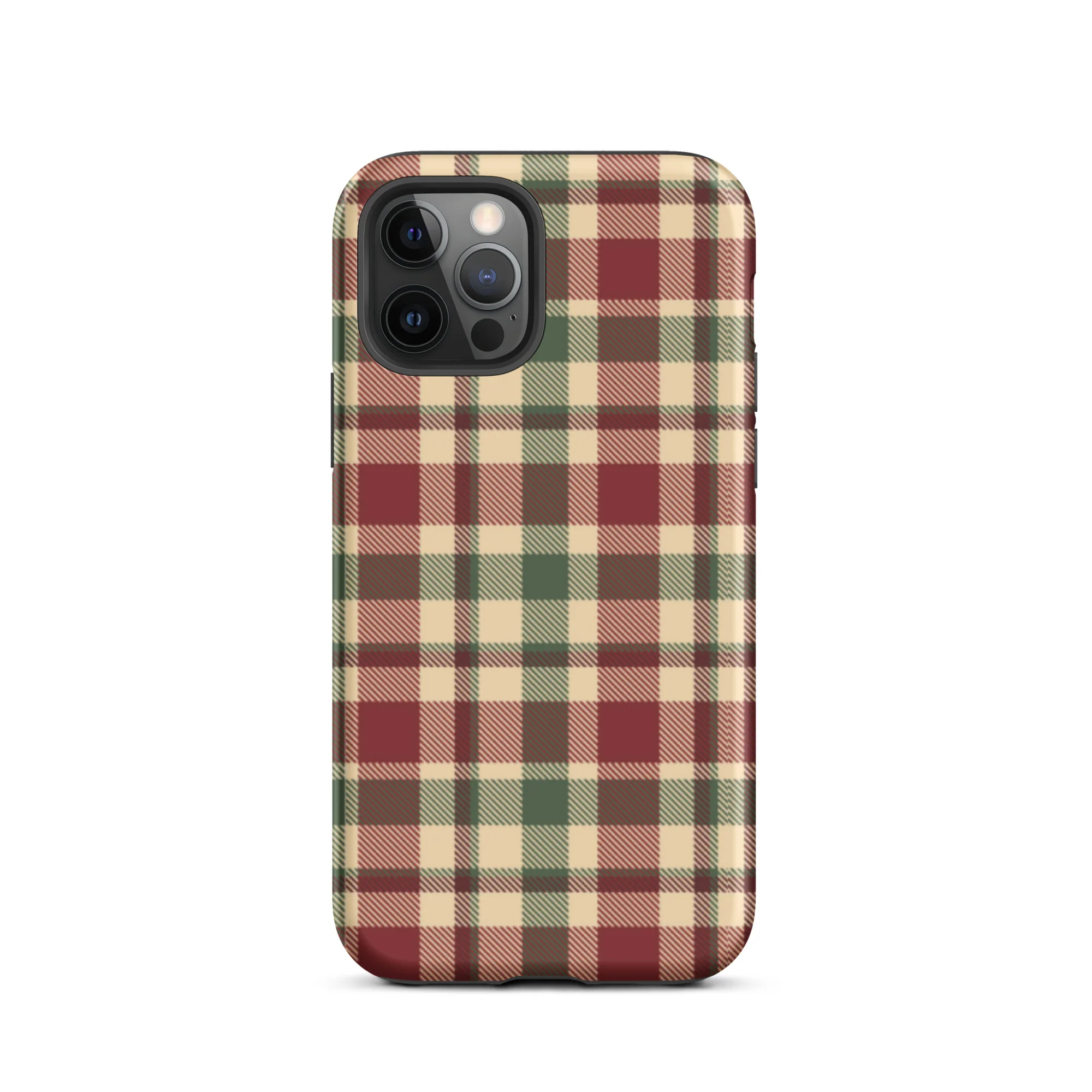 Plaid Tidings iPhone Case - Image 16