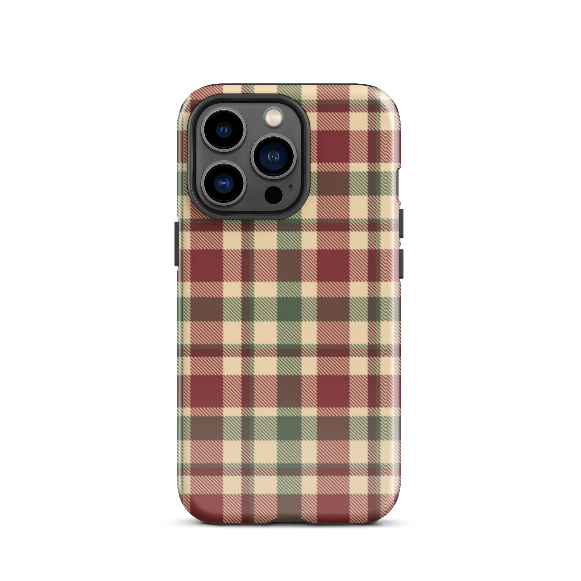 Plaid Tidings iPhone Case - Image 23