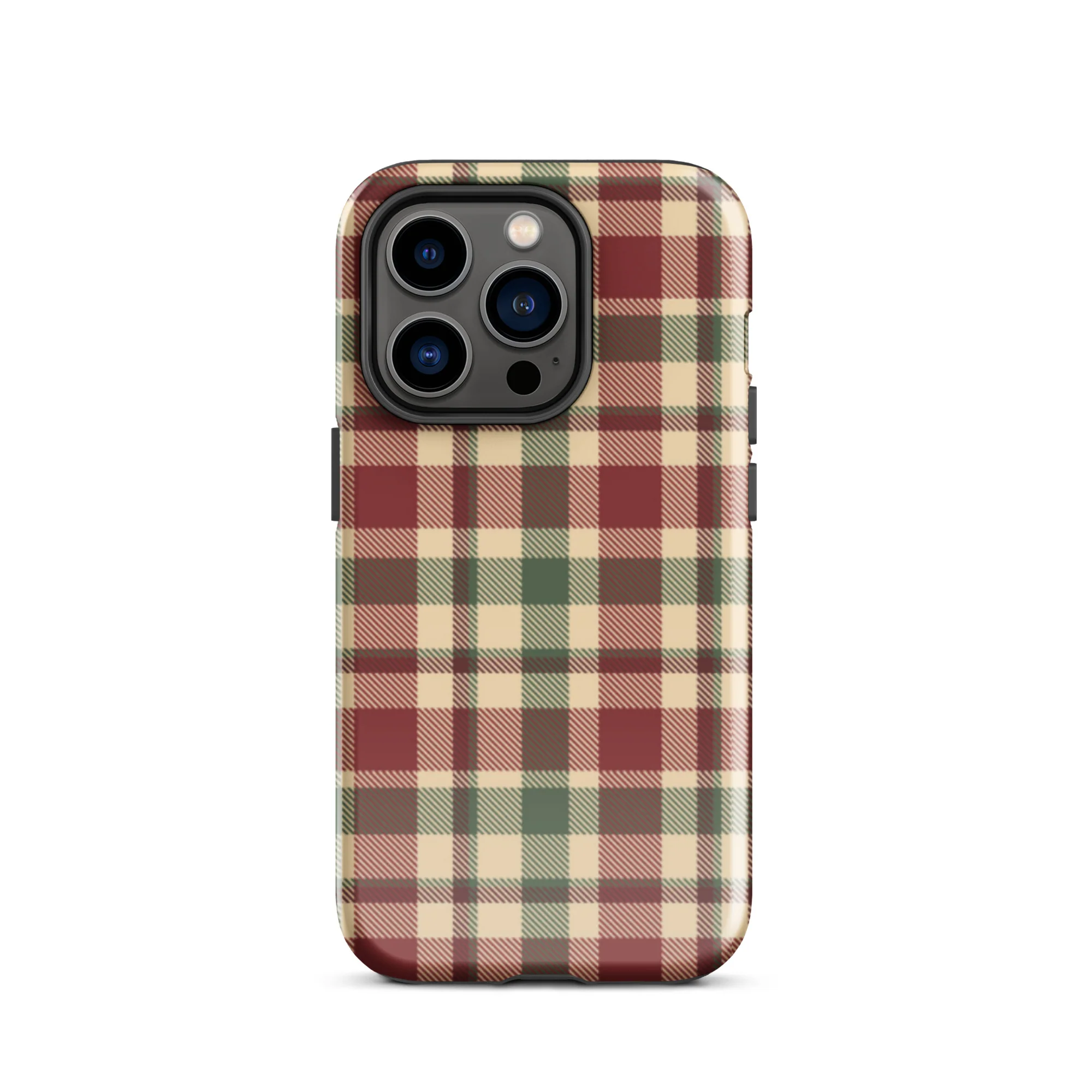 Plaid Tidings iPhone Case - Image 31