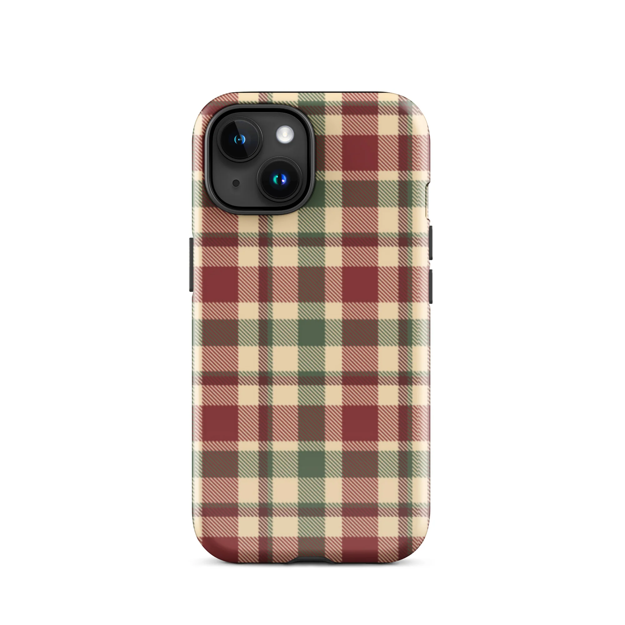 Plaid Tidings iPhone Case - Image 35
