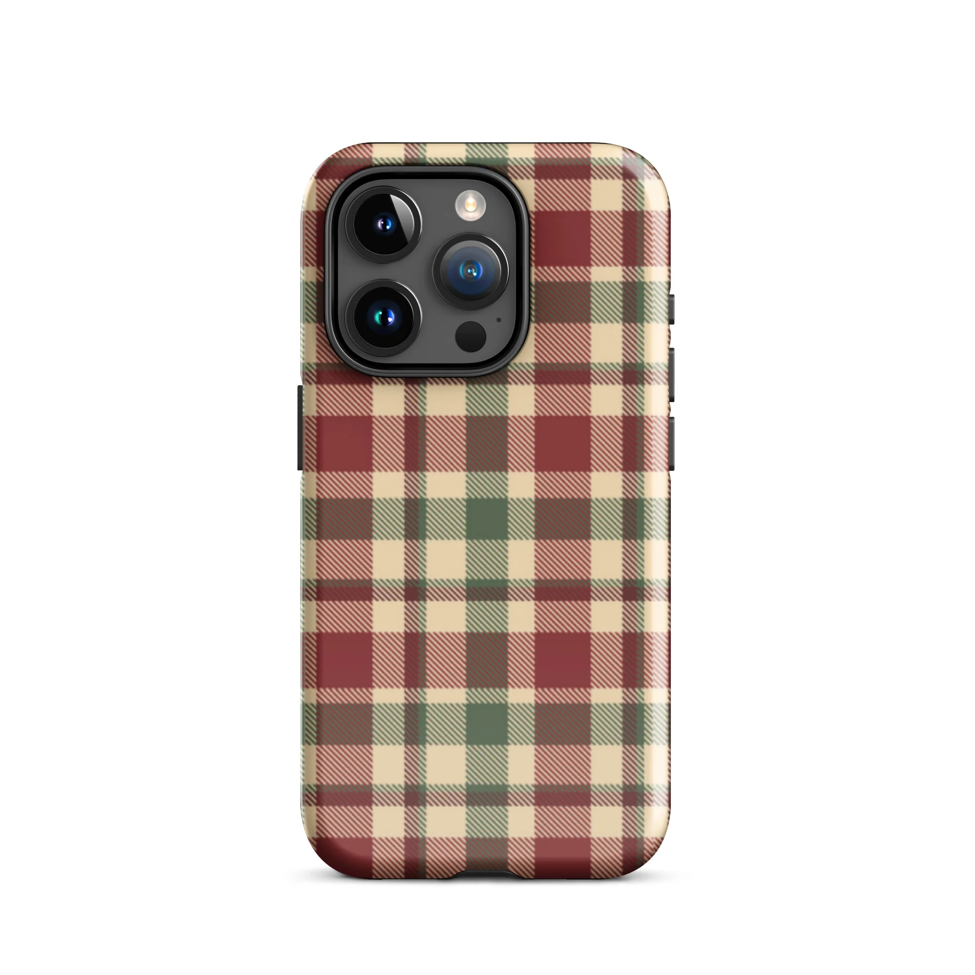Plaid Tidings iPhone Case - Image 39