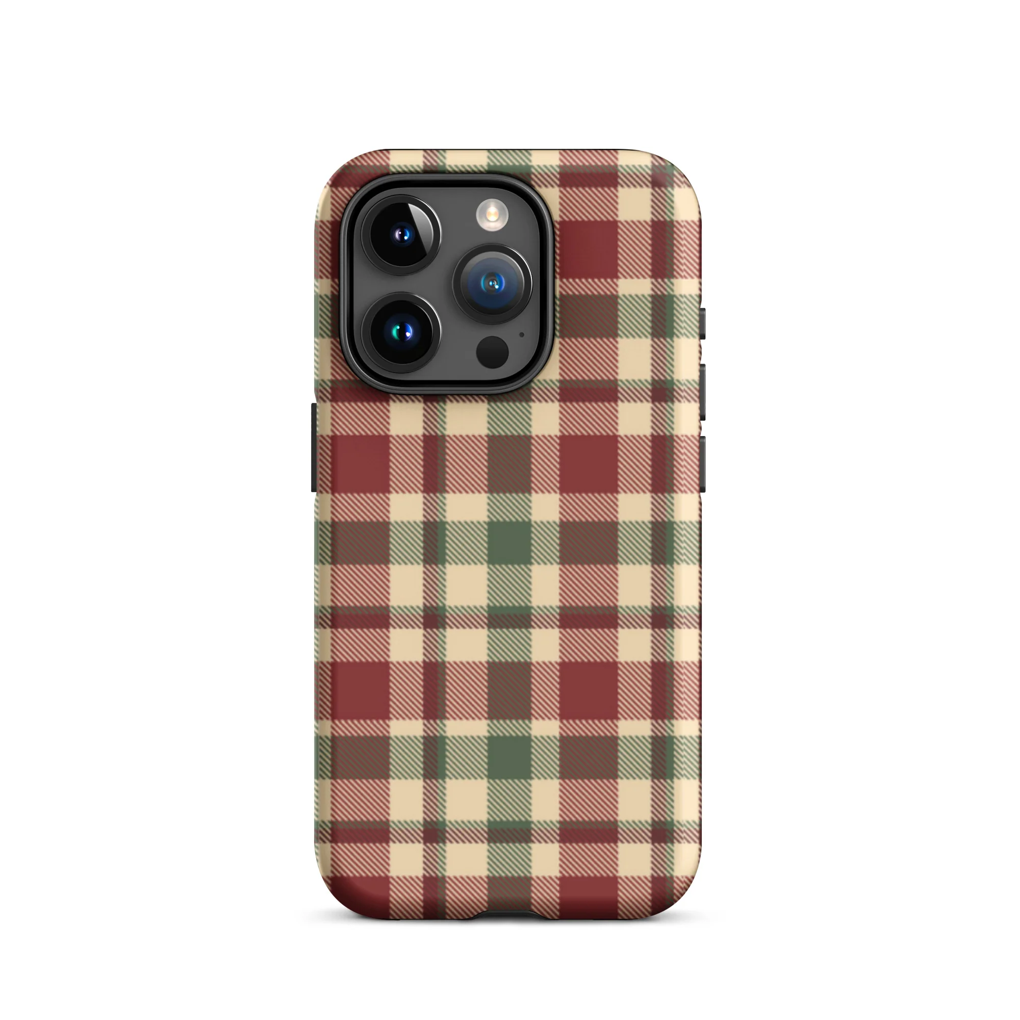 Plaid Tidings iPhone Case - Image 40