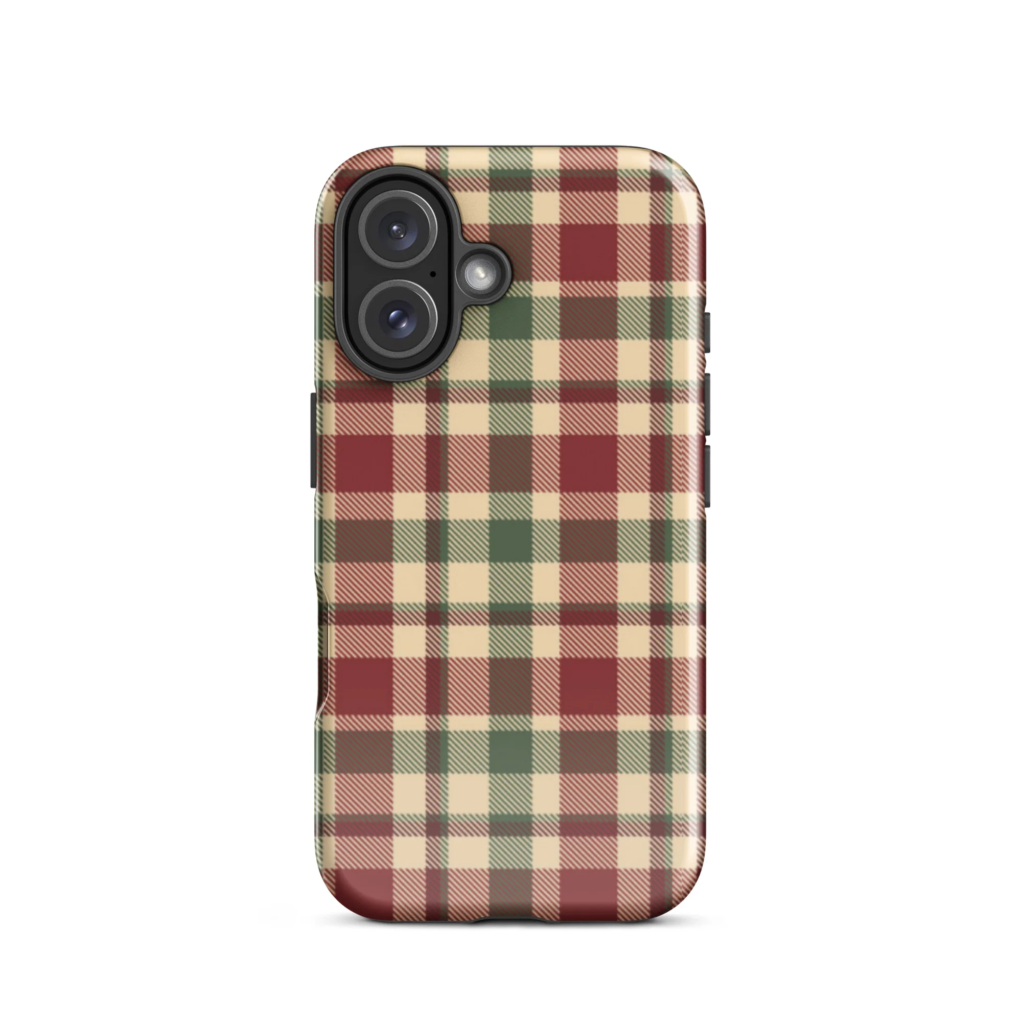 Plaid Tidings iPhone Case - Image 43