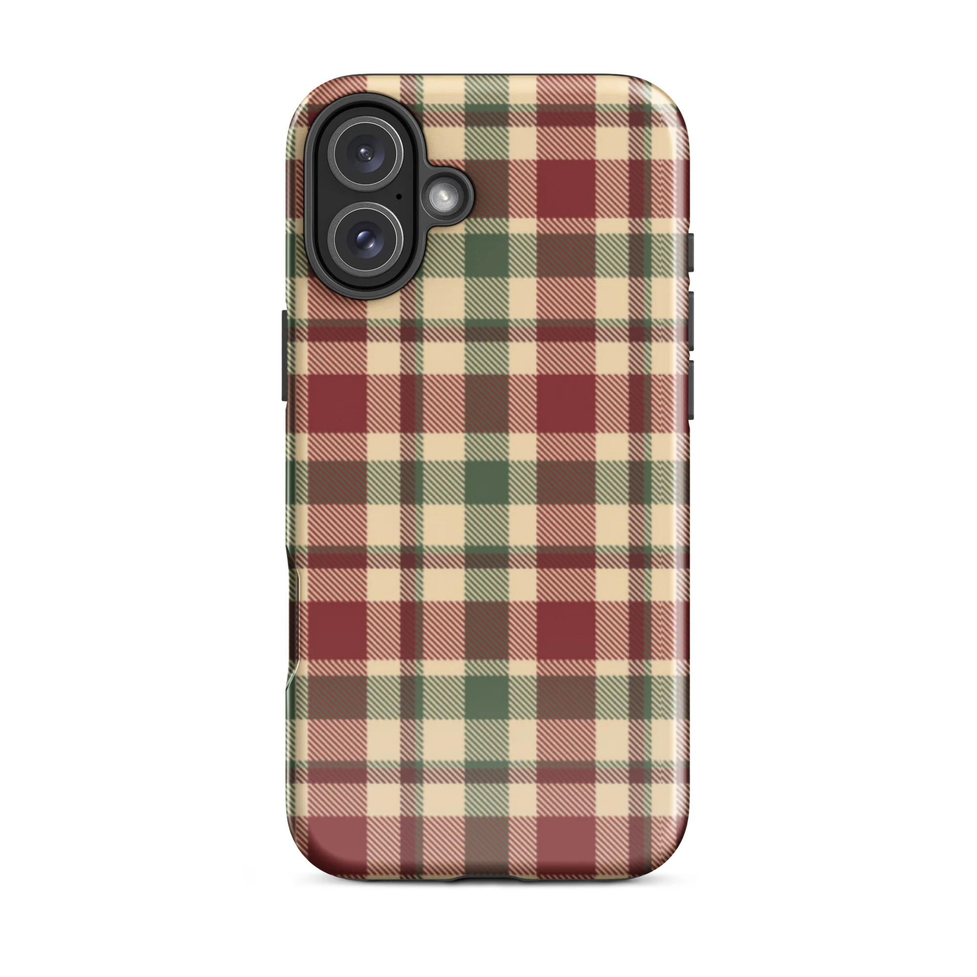 Plaid Tidings iPhone Case - Image 45