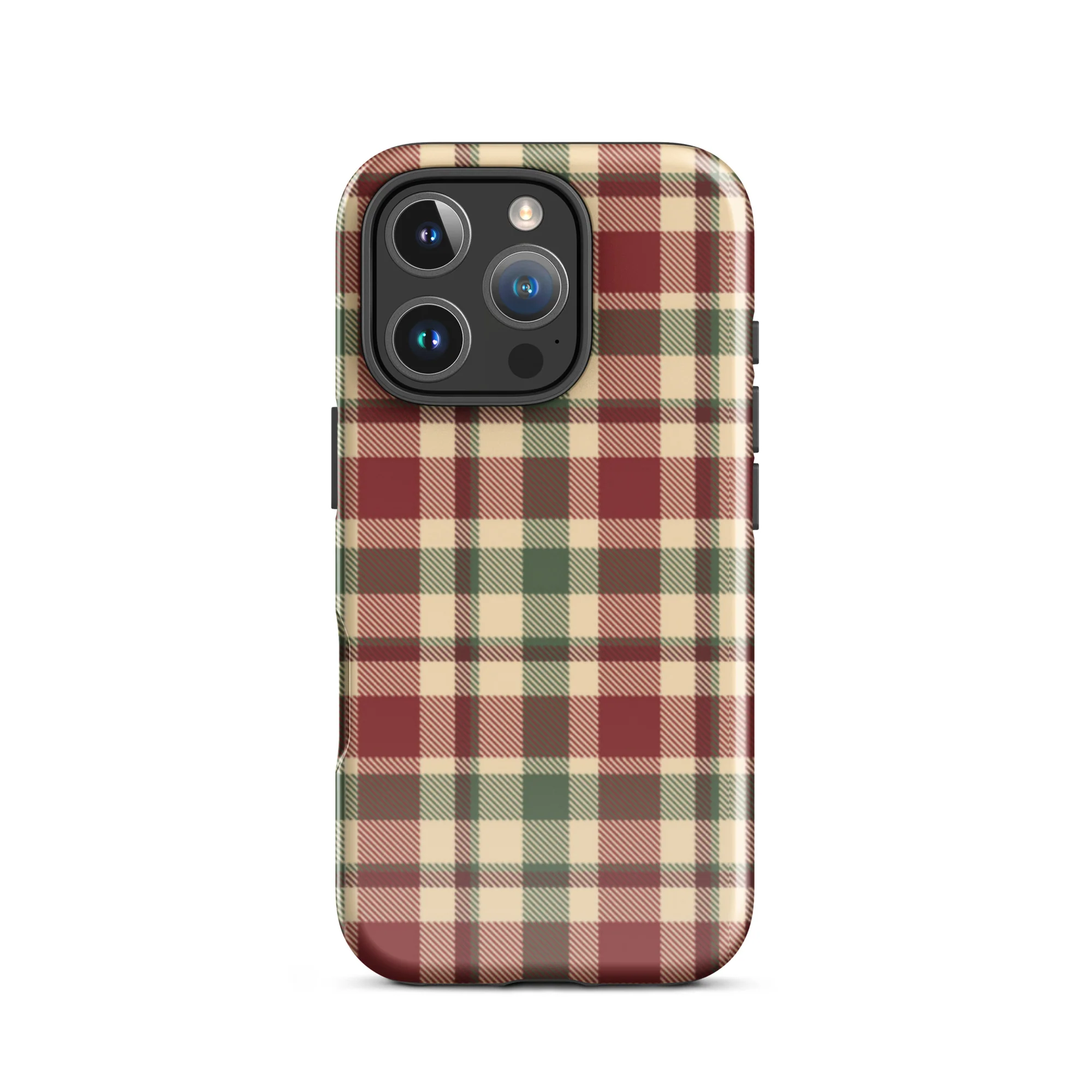 Plaid Tidings iPhone Case - Image 47