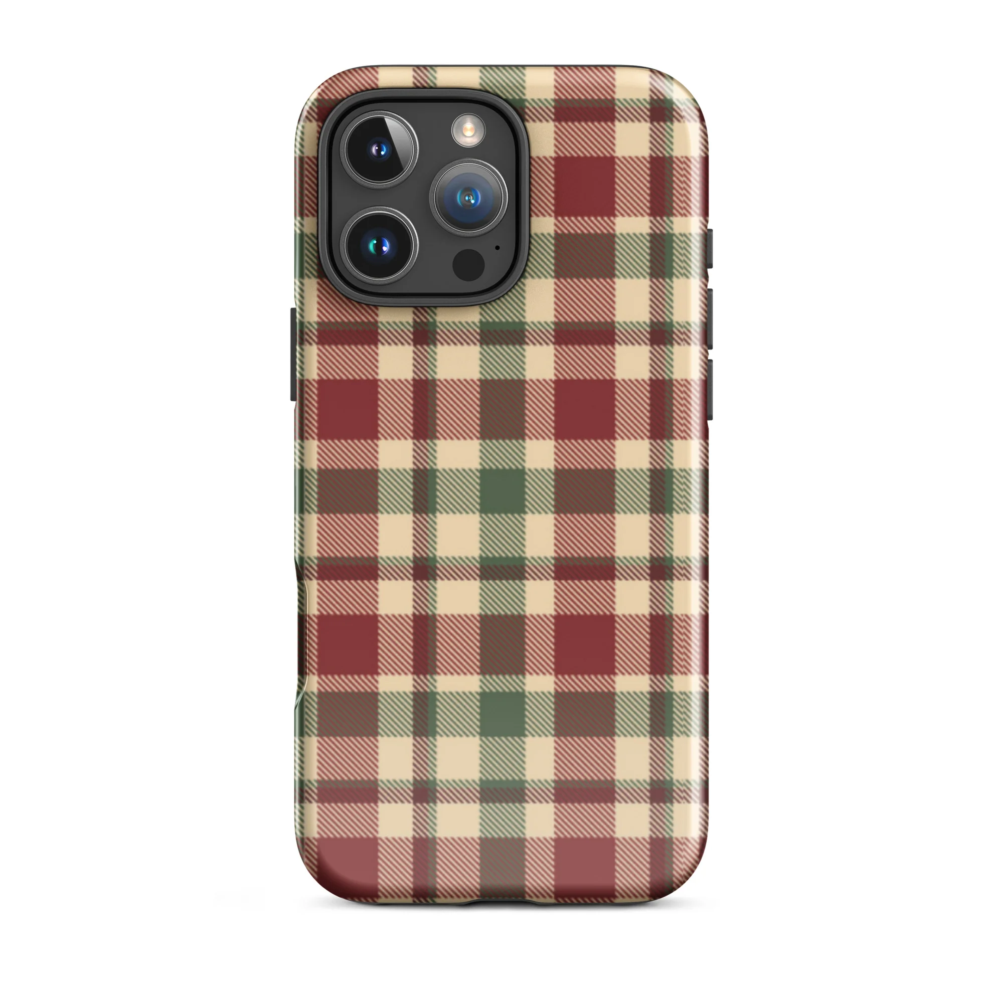 Plaid Tidings iPhone Case - Image 49