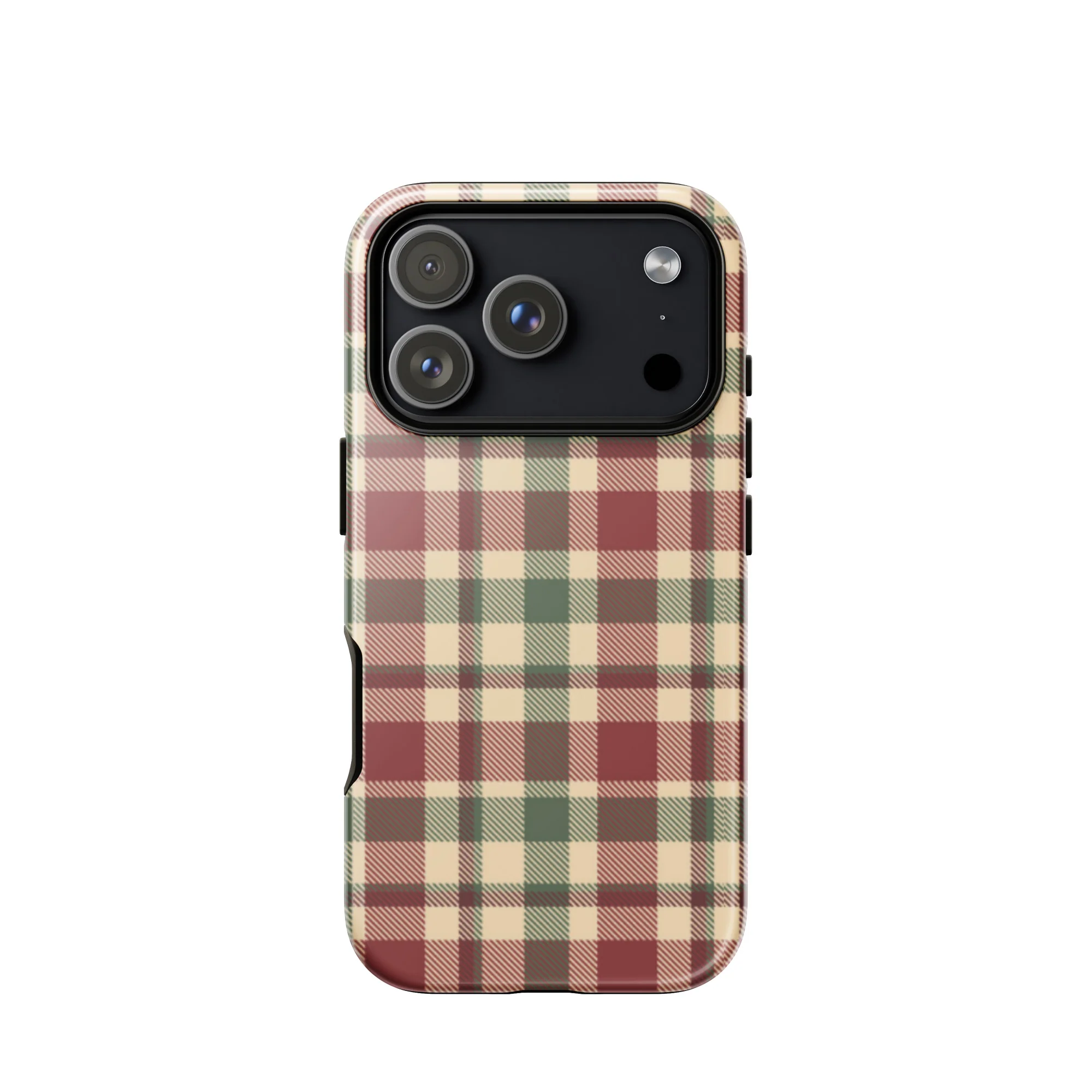 Plaid Tidings iPhone Case - Image 53