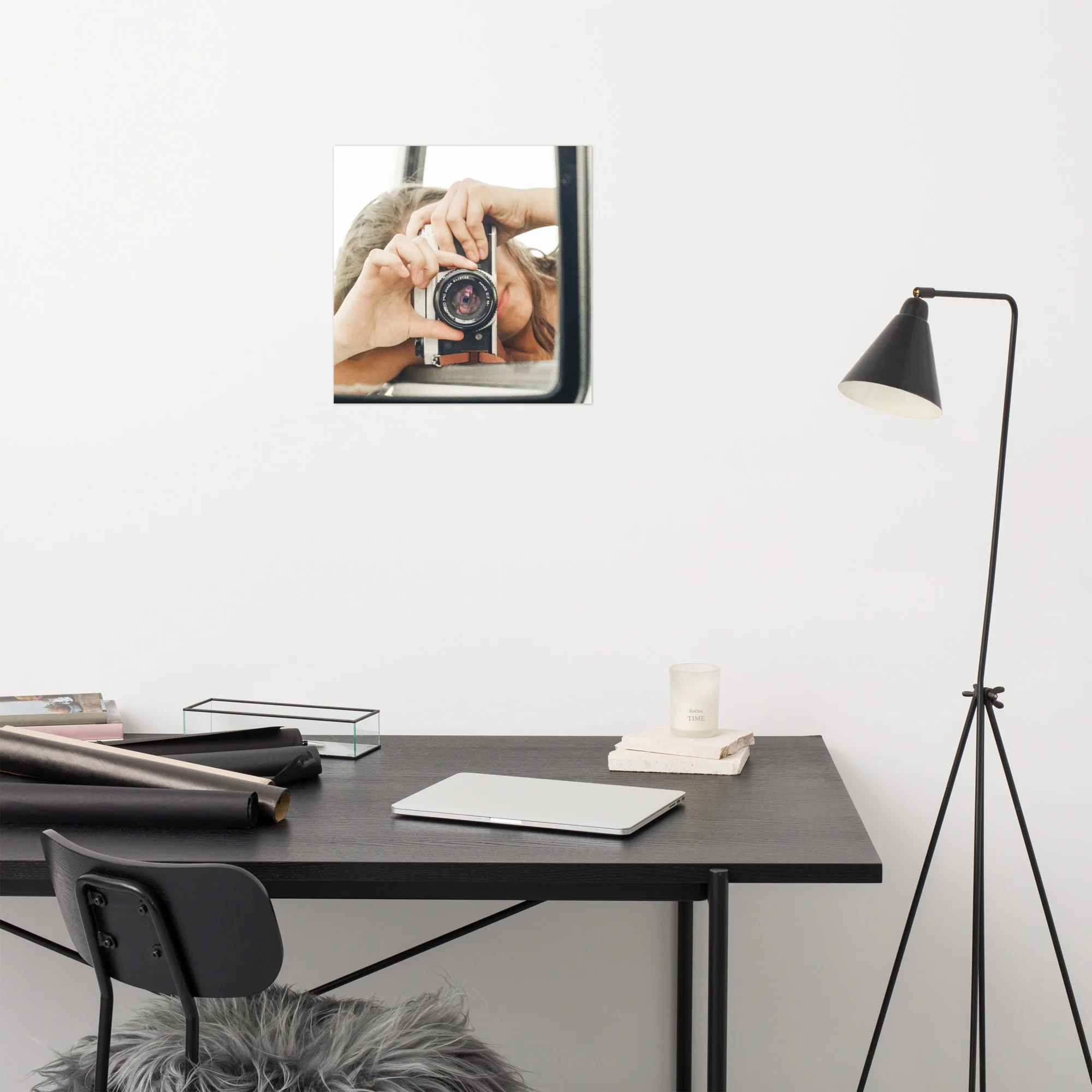 Girl With Camera Print - Image 11