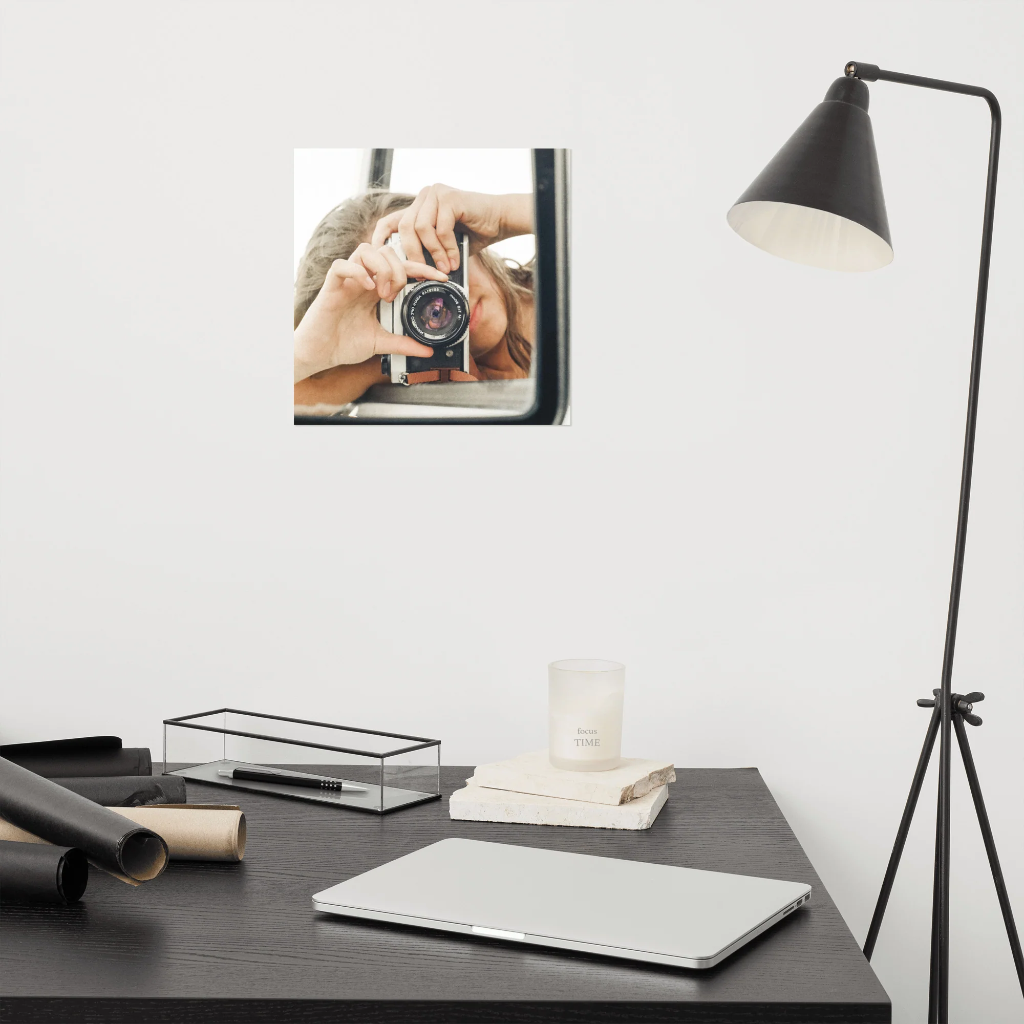 Girl With Camera Print - Image 5