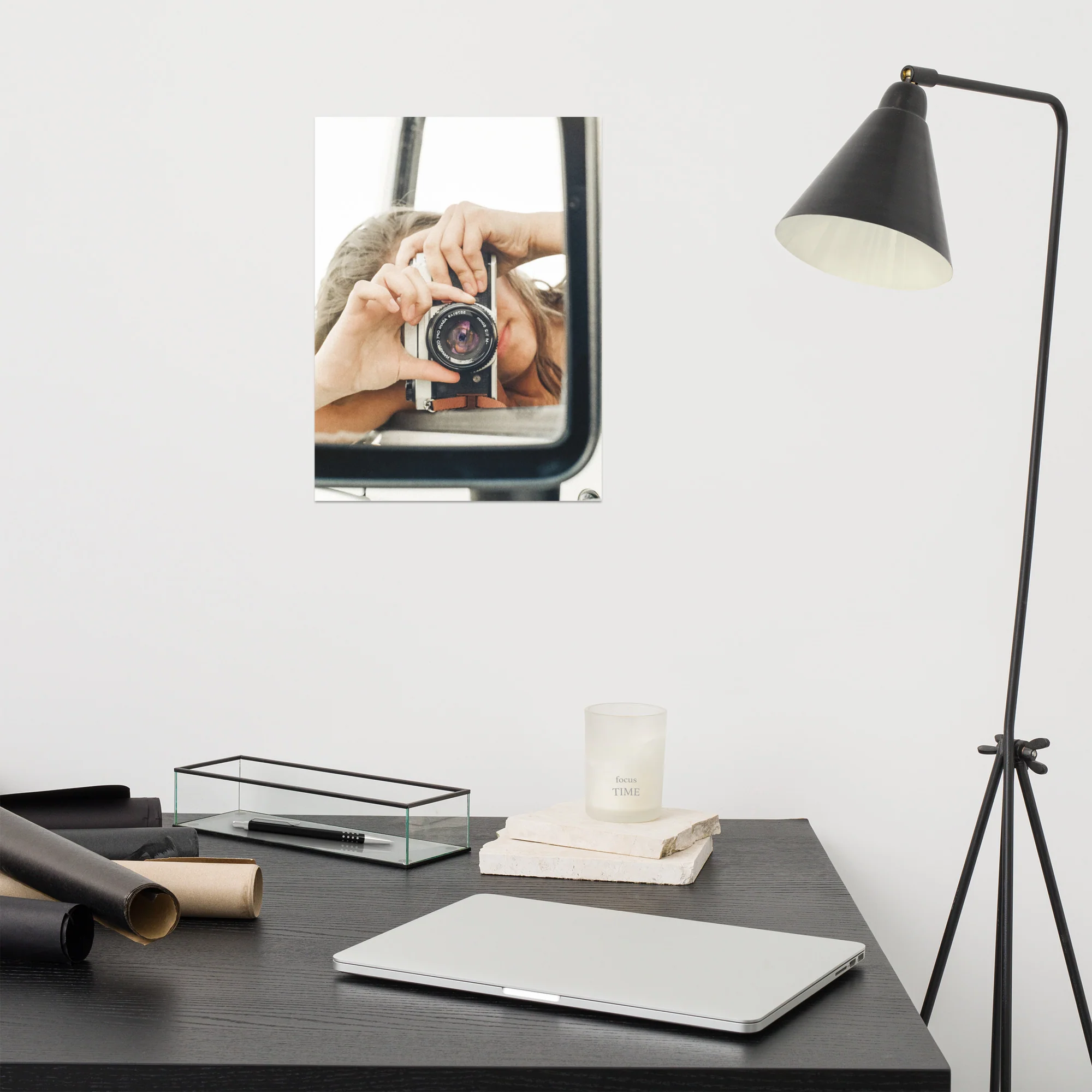 Girl With Camera Print - Image 6