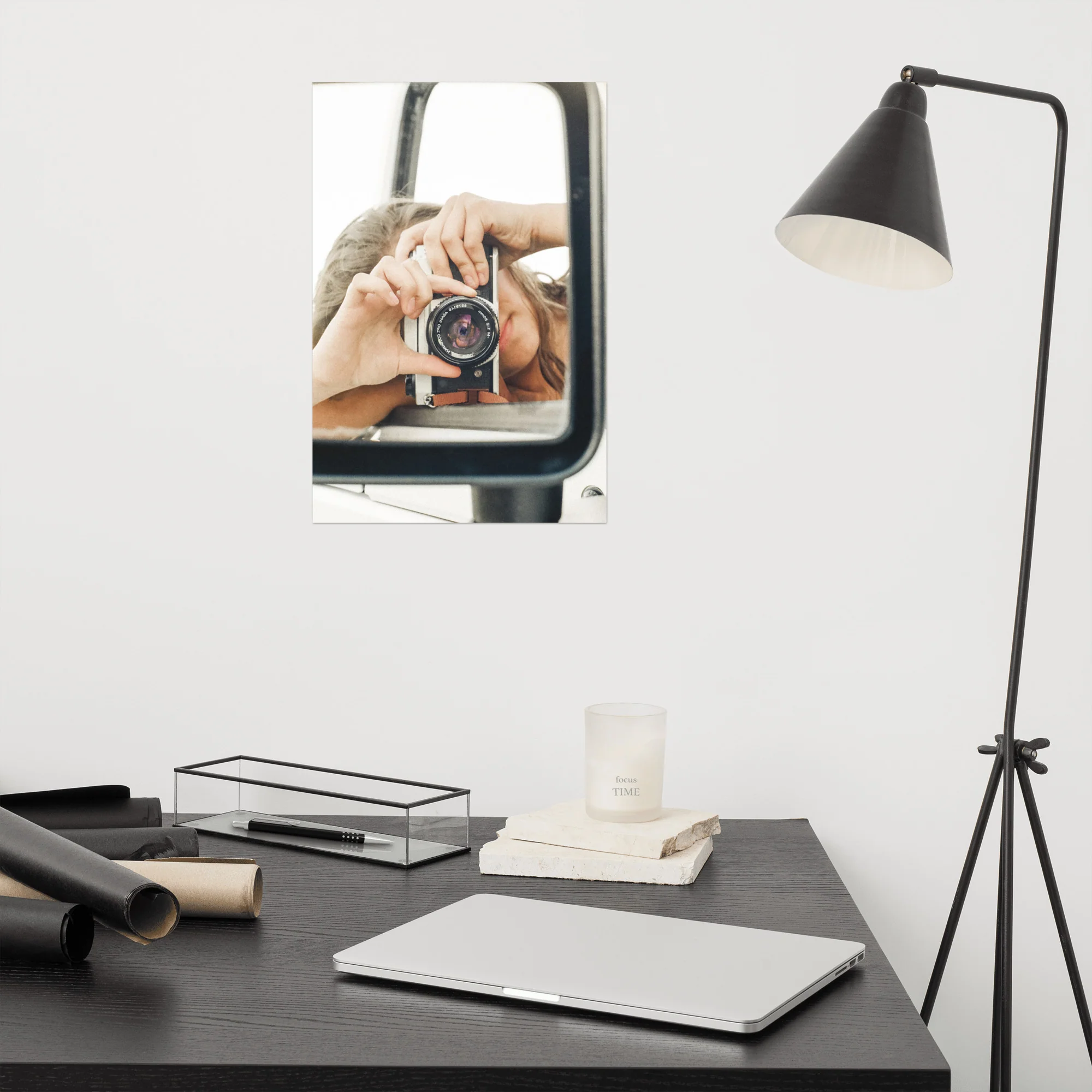 Girl With Camera Print - Image 7
