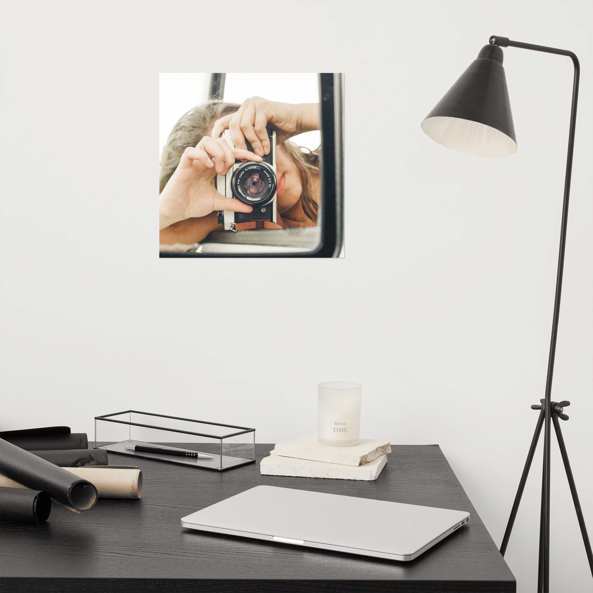 Girl With Camera Print - Image 8