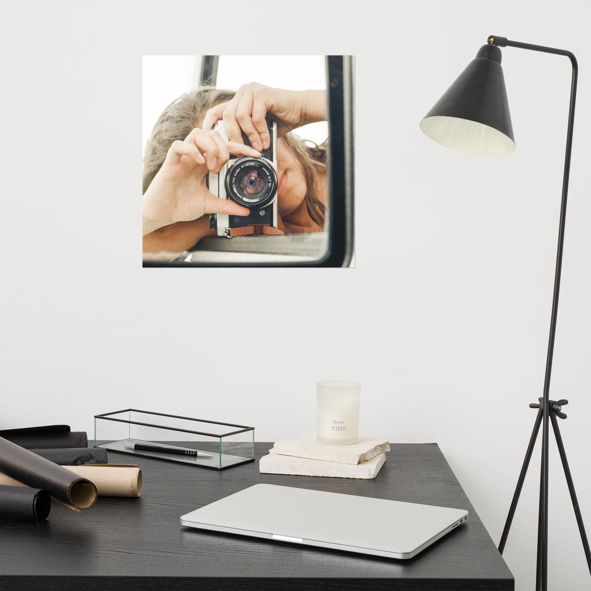 Girl With Camera Print - Image 9
