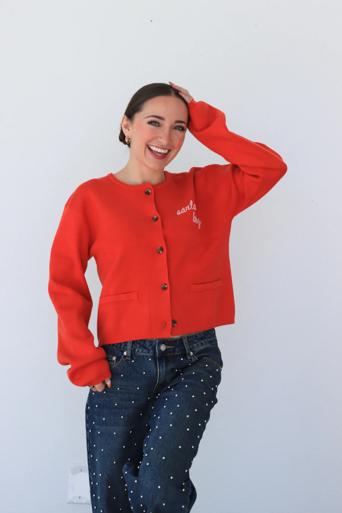 Santa Baby Cardigan - Image 4