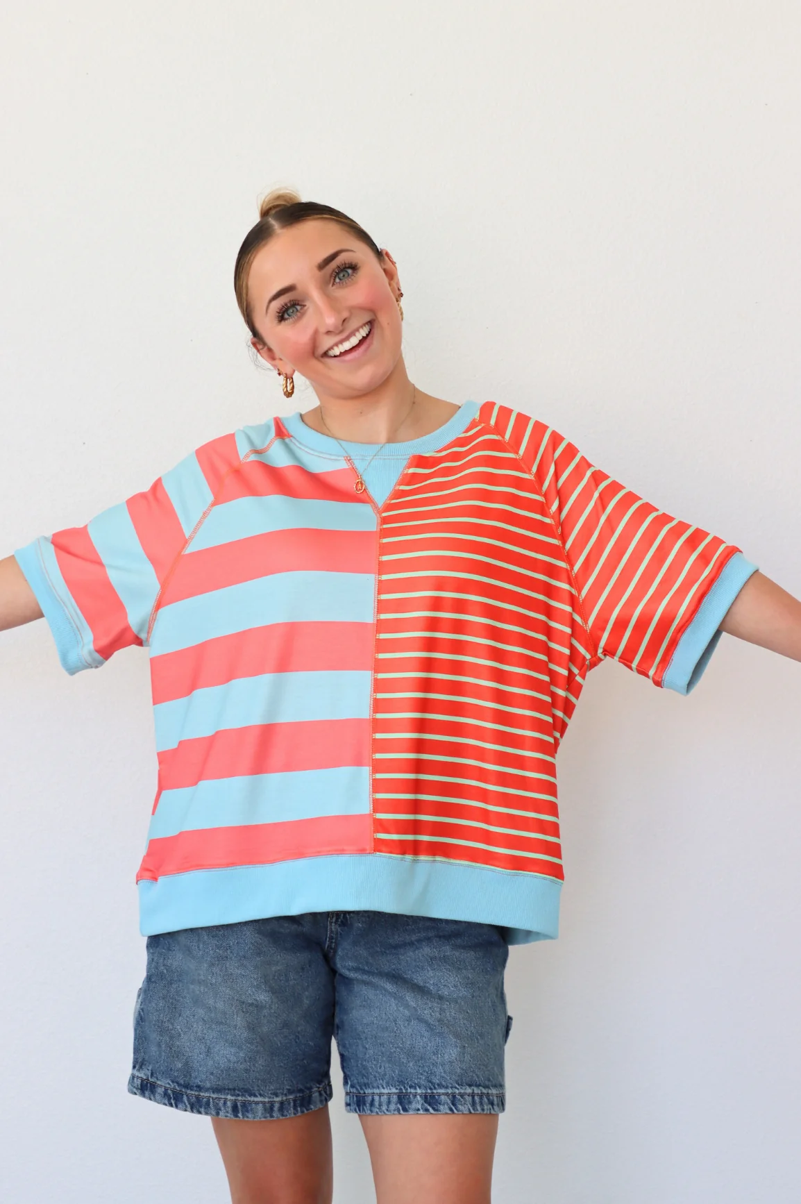 Sunset Stripe Top