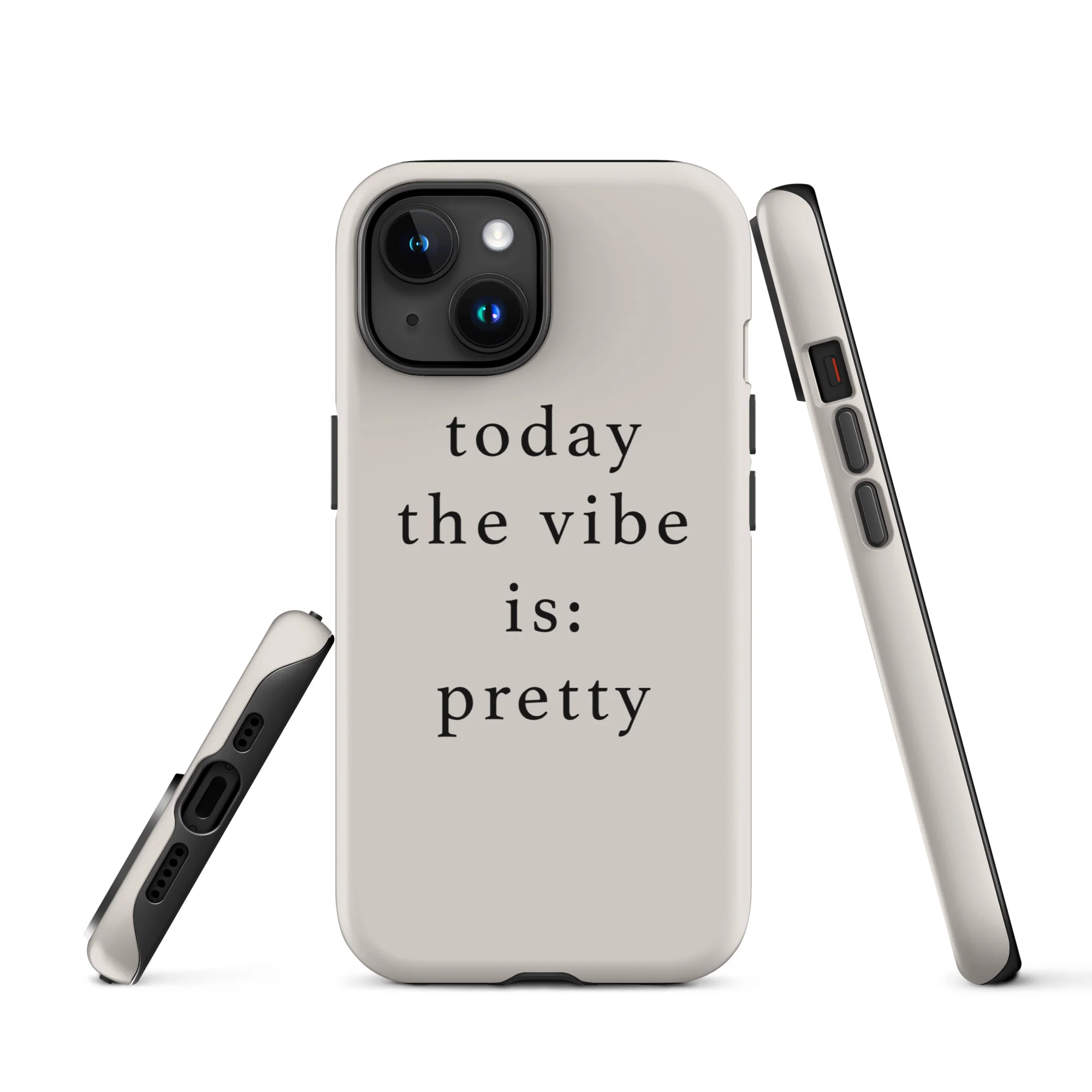 The Vibe Is Pretty iPhone Case - Image 36