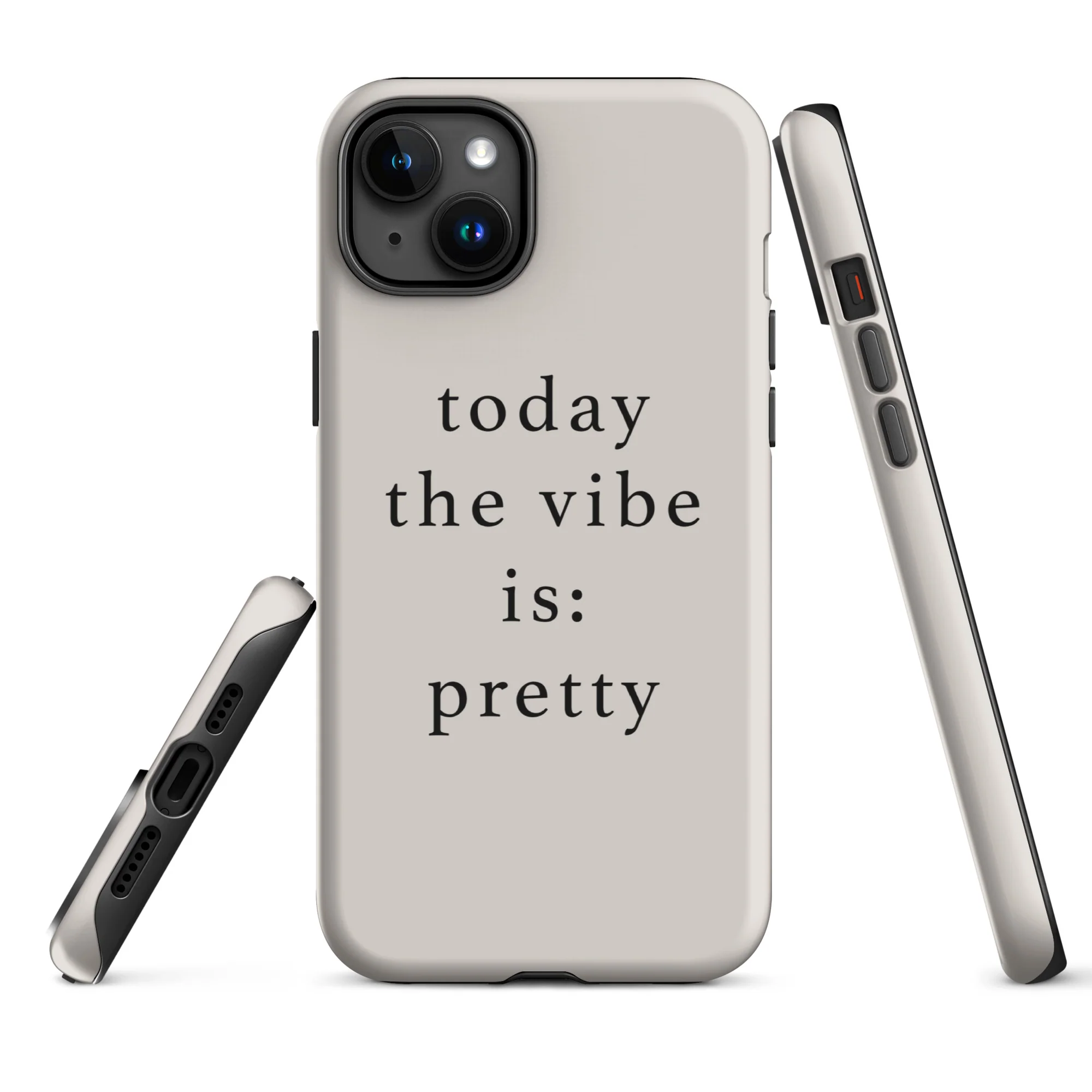 The Vibe Is Pretty iPhone Case - Image 37