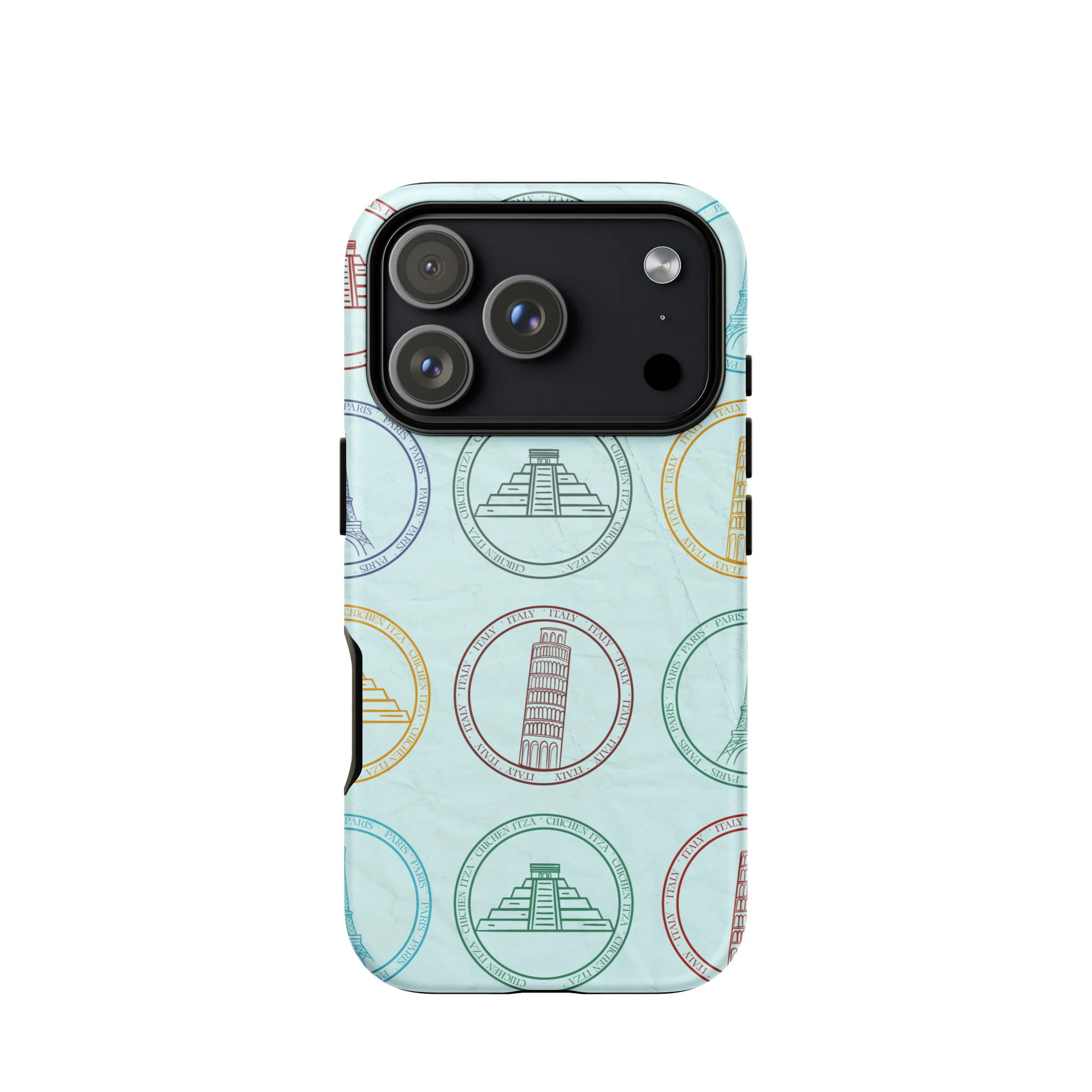 Wonders of the World iPhone Case - Image 2